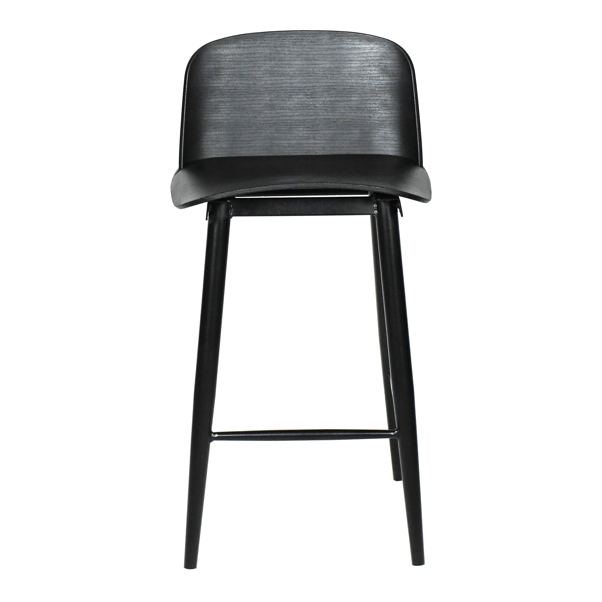 Looey Counter Stool Black - Set Of Two - Moes Home