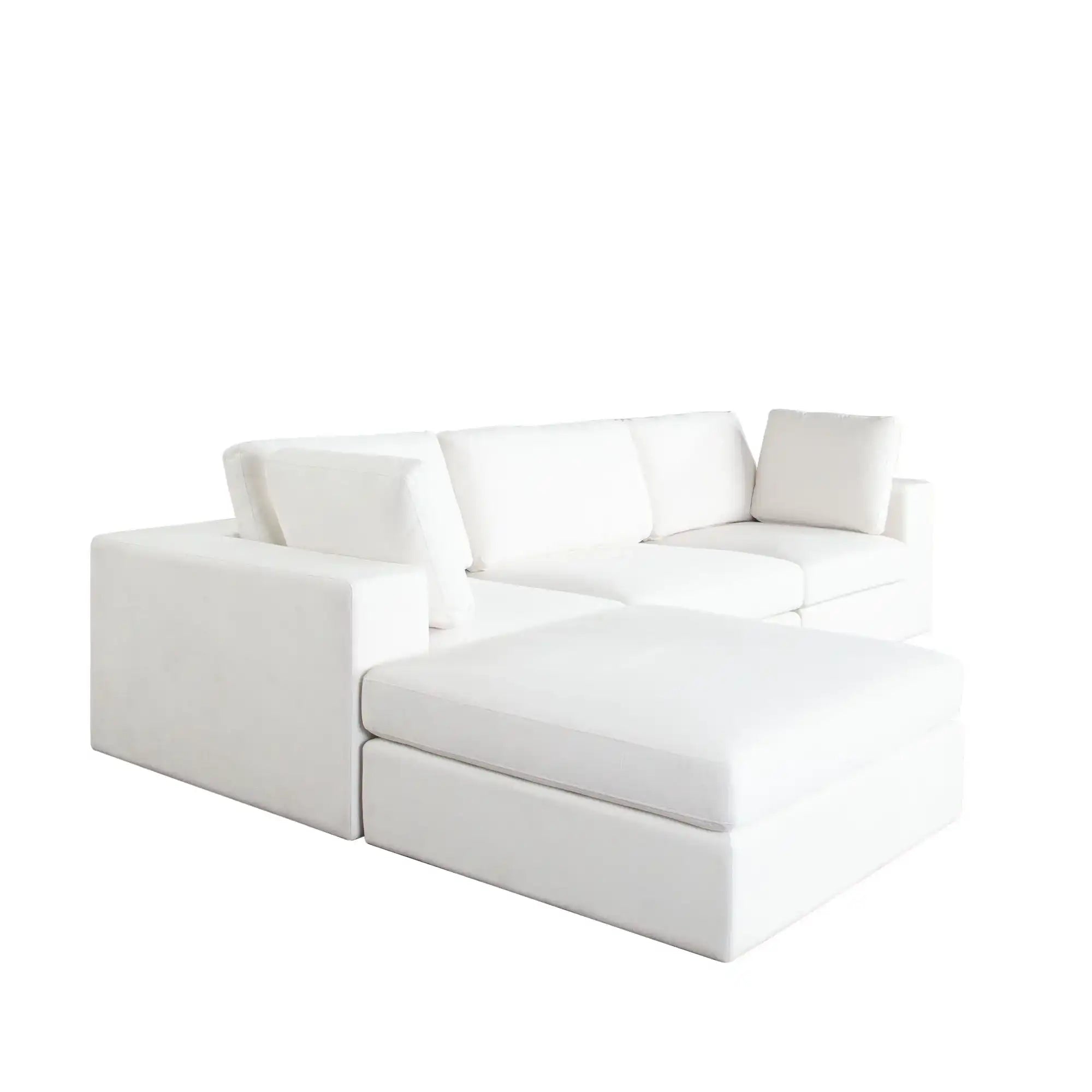 Muse Modular Reversible 4PC Sectional Sofa - Best Buy Furniture