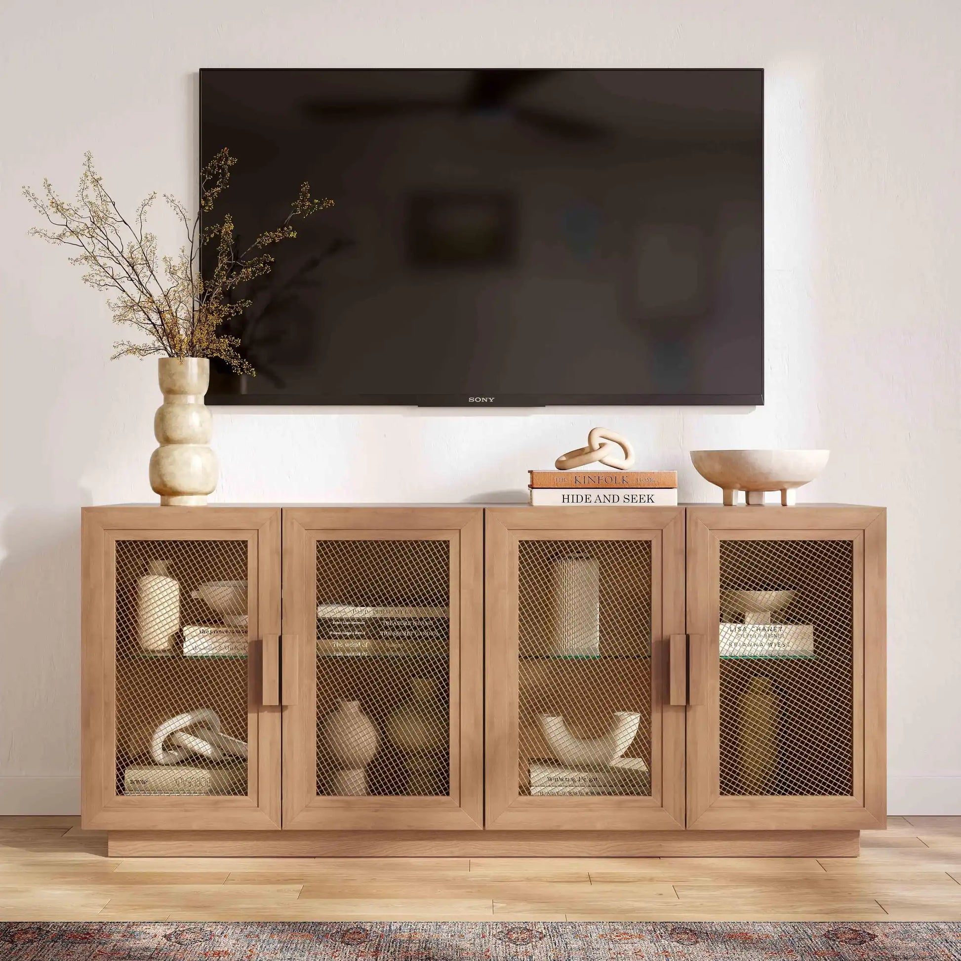 Nolan Wood Console - Best Buy Furniture