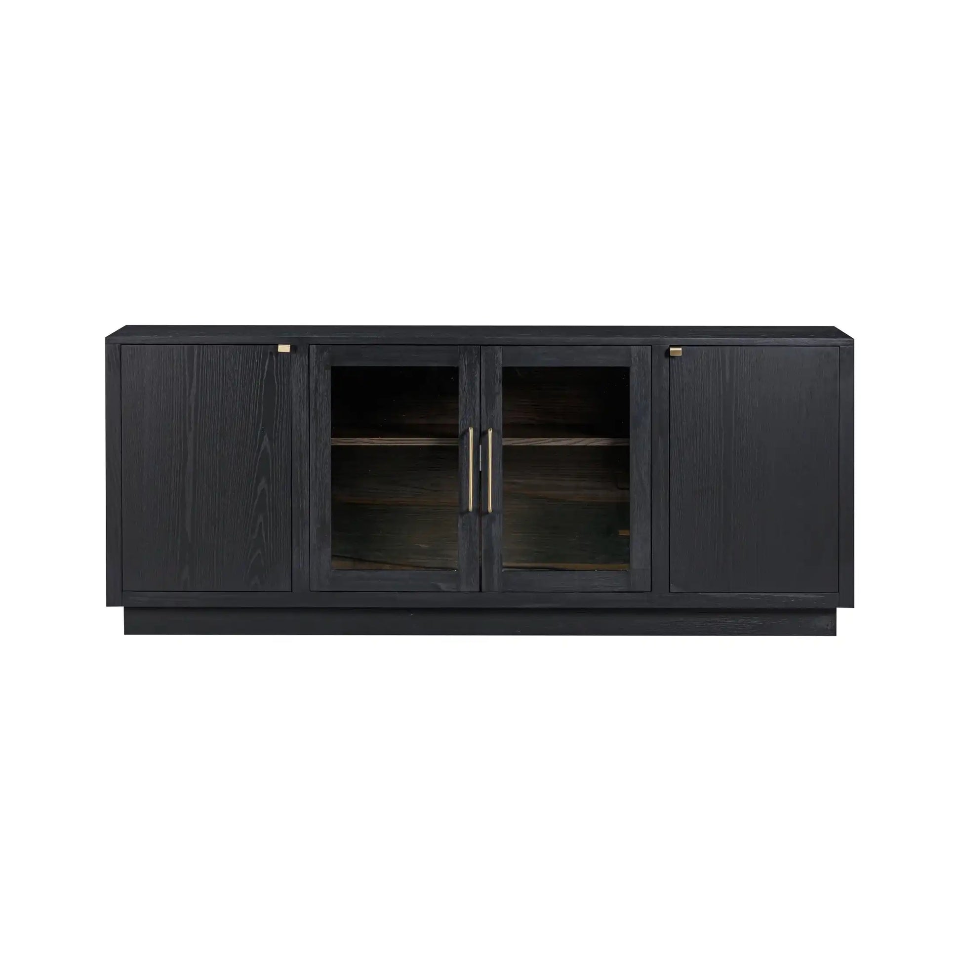 Marlow Wood Console Black - Best Buy Furniture