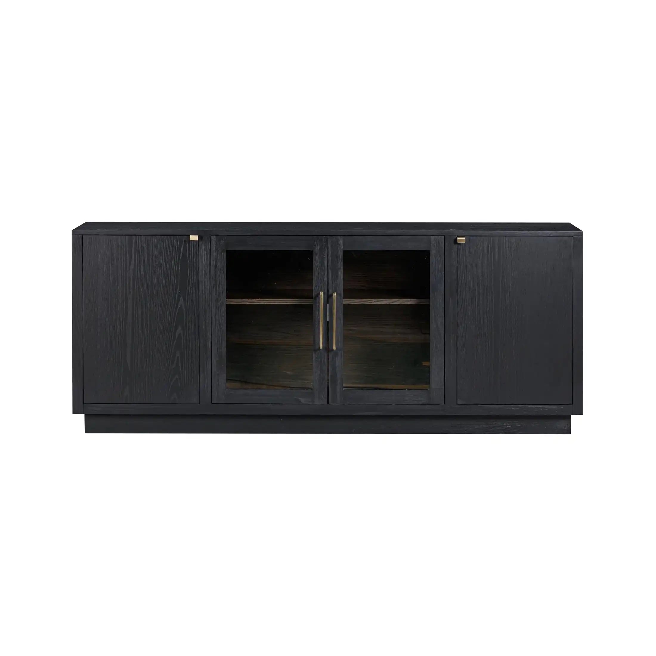 Marlow Wood Console Black - Best Buy Furniture