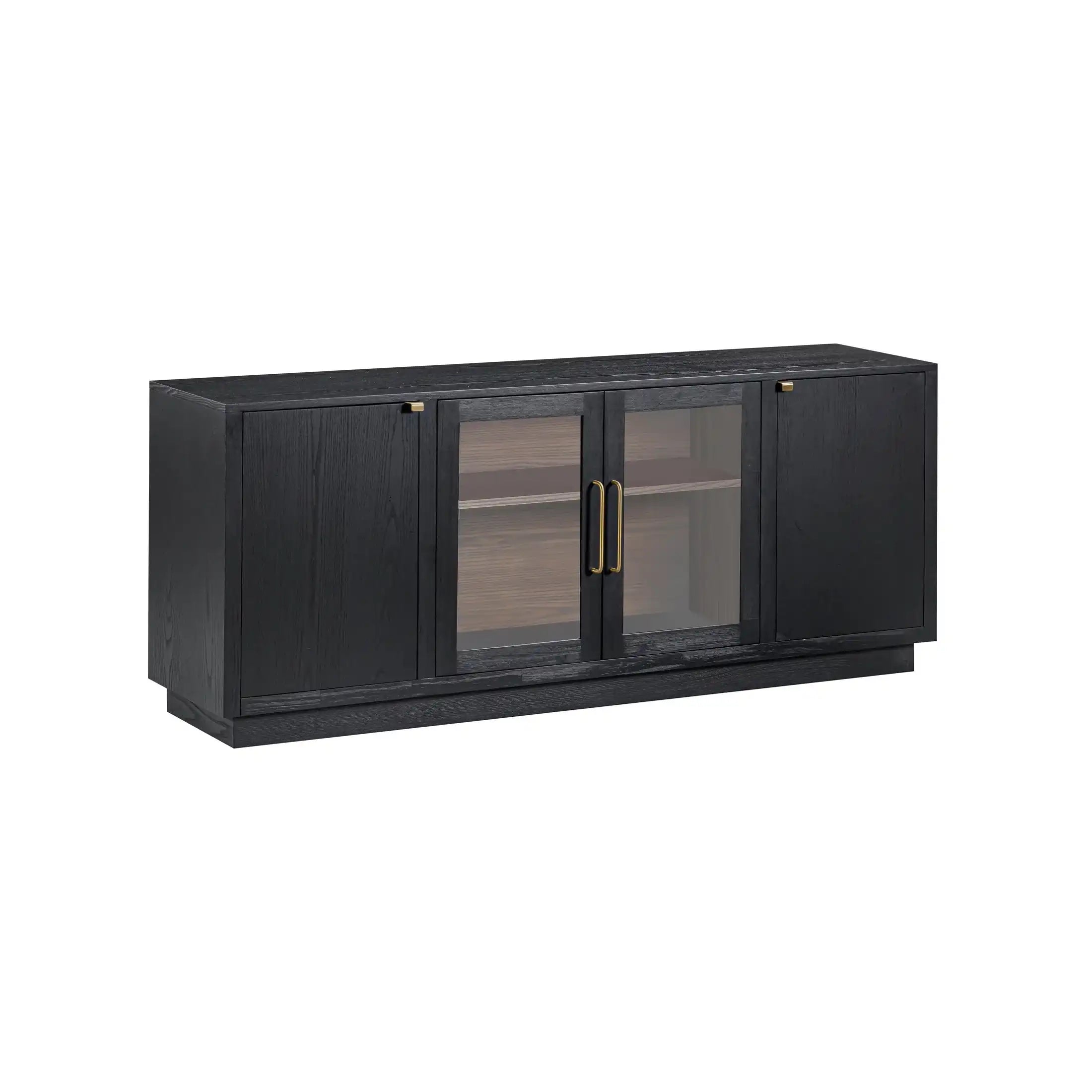 Marlow Wood Console Black - Best Buy Furniture
