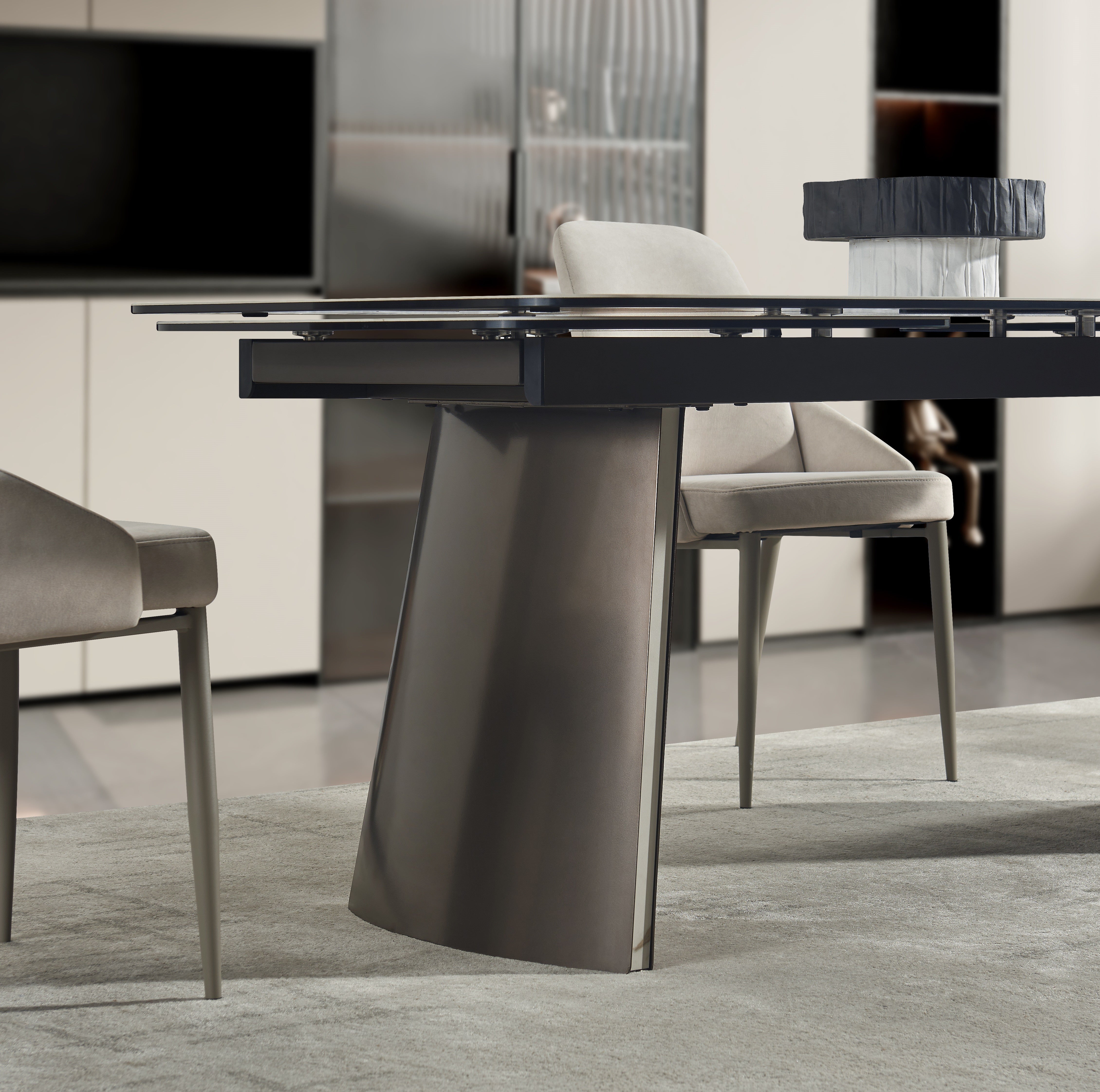 Rialto Modern Extension Table J&M- RH 888