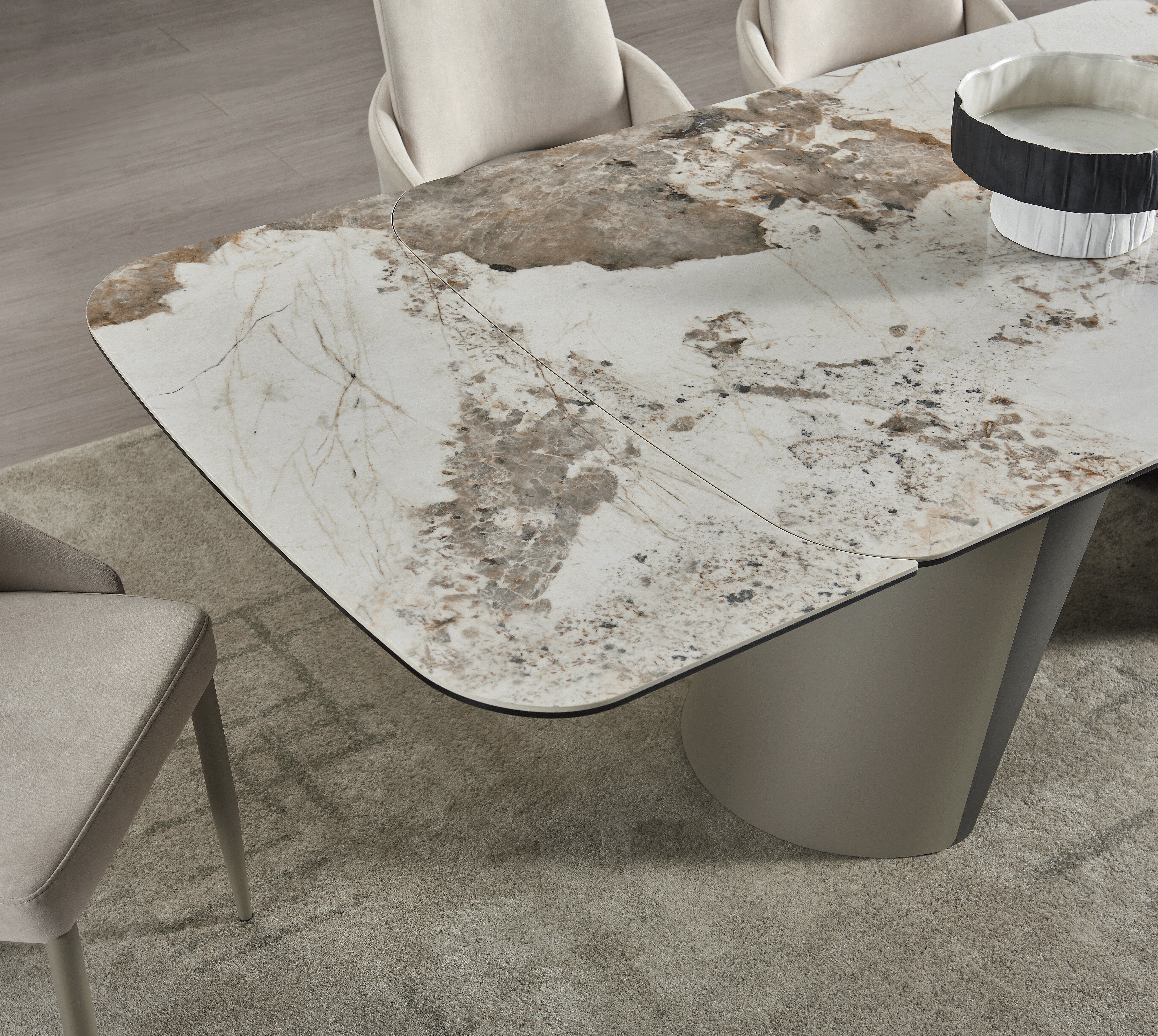 Morandi Modern Extension Table J&M- RH