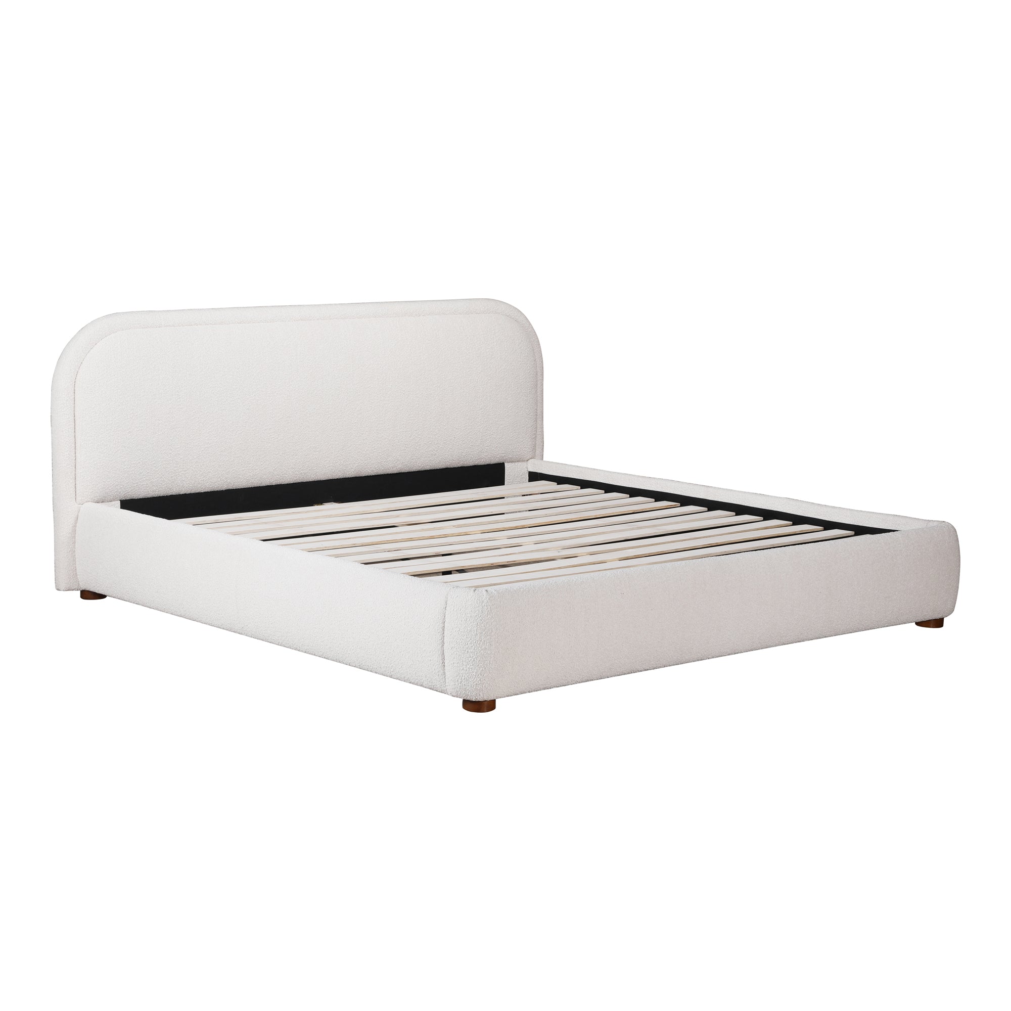 Colin Queen Bed Oatmeal - Moes Home