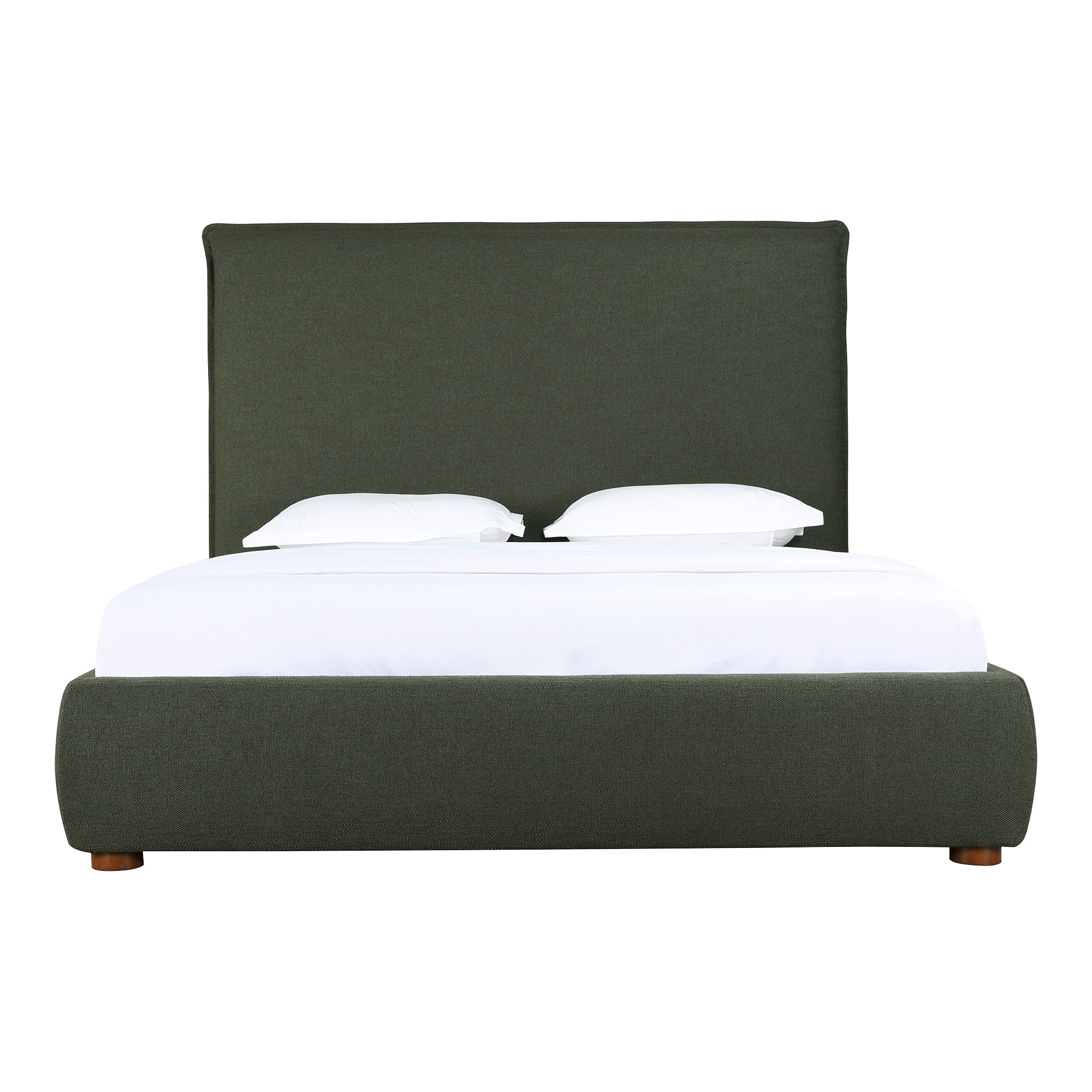 Luzon King Bed Tall Headboard Wheat