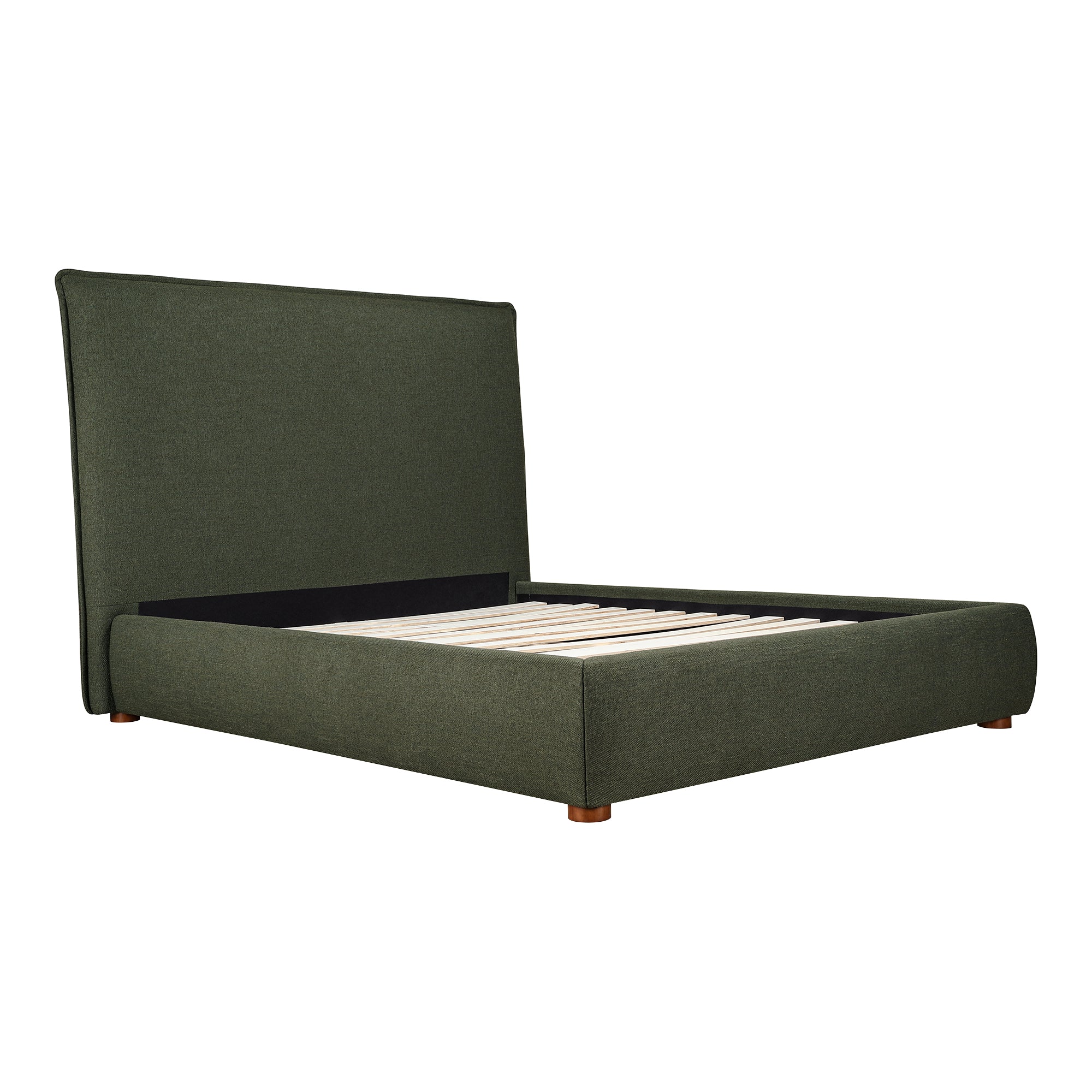 Luzon King Bed Tall Headboard Wheat