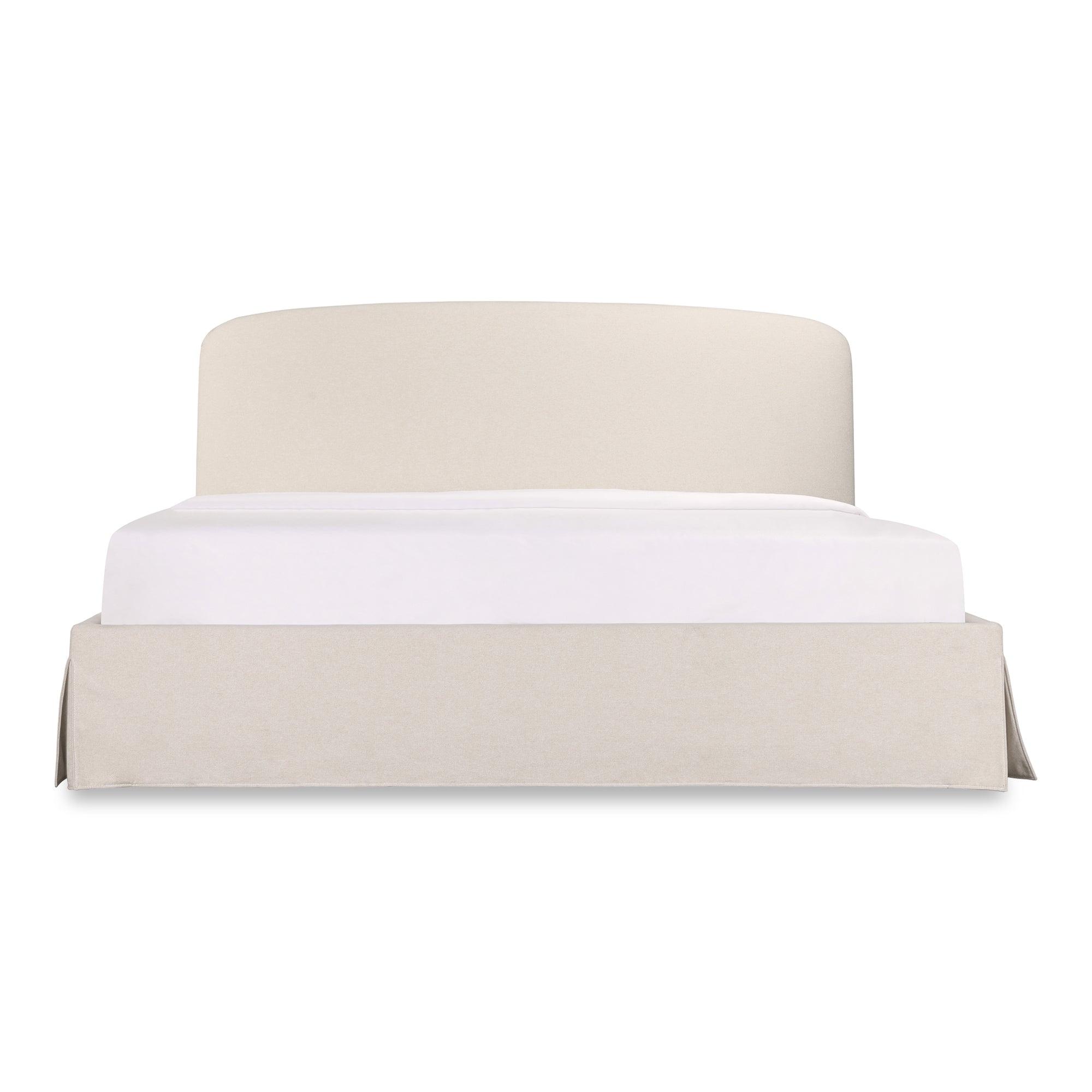 Joan King Storage Bed Cream - Moes Home