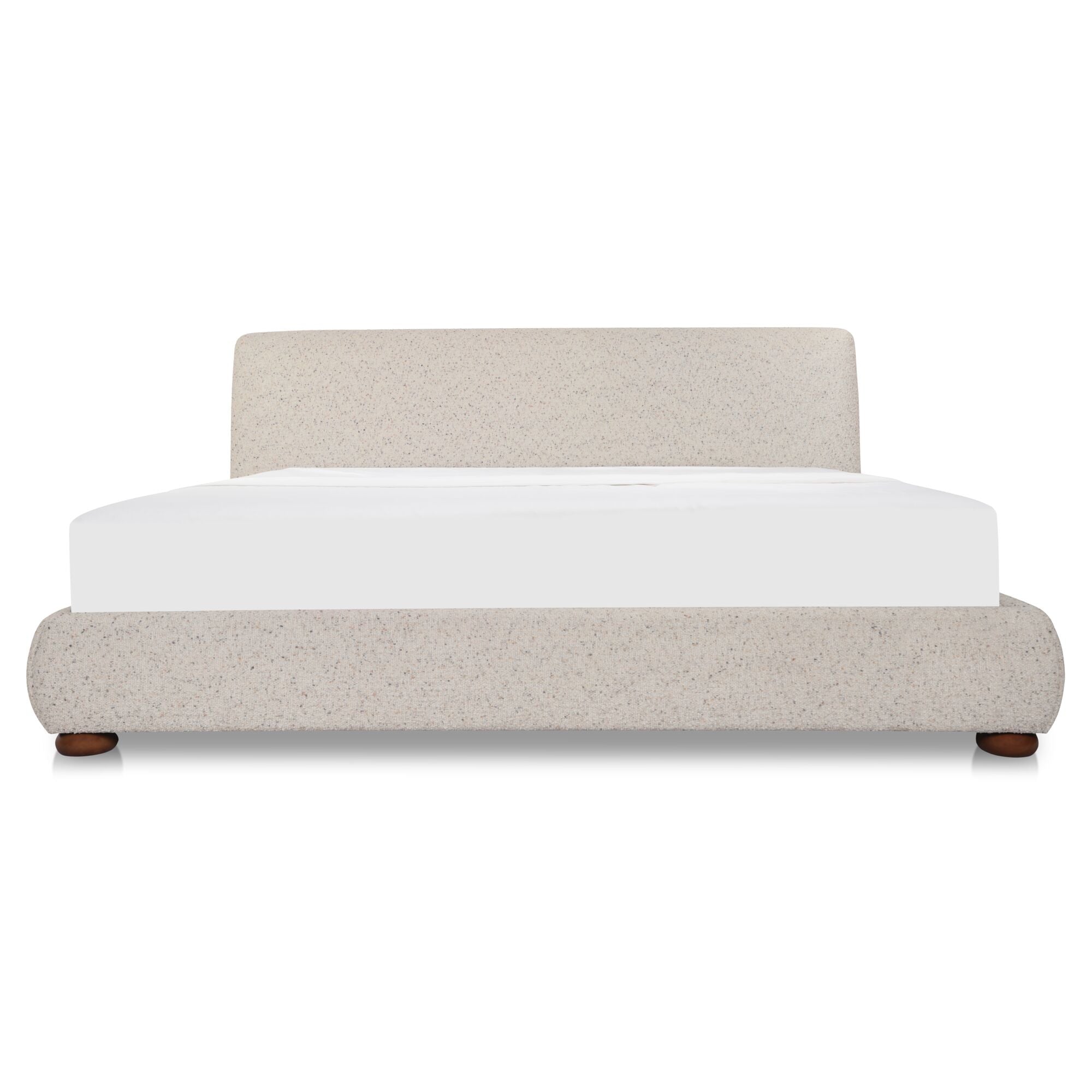 Beau King Storage Bed Warm Beige