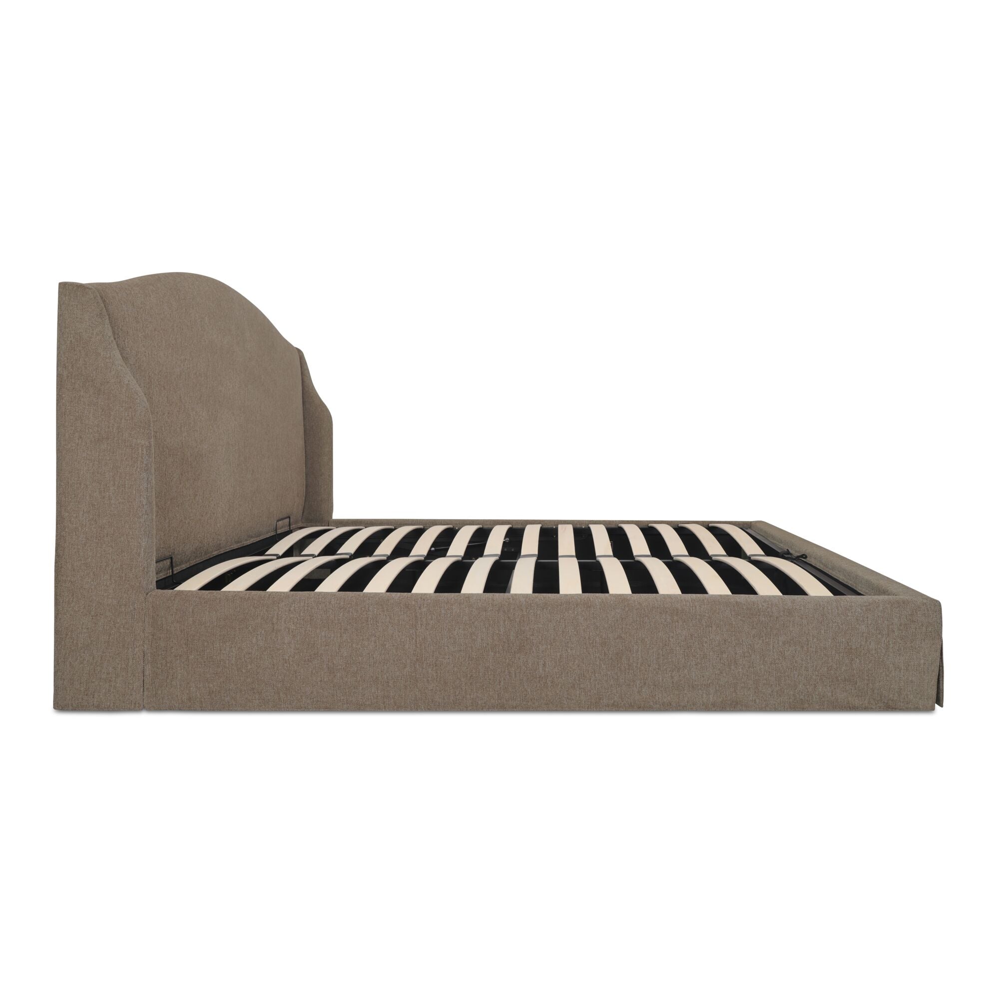 Weston King Storage Bed Cream