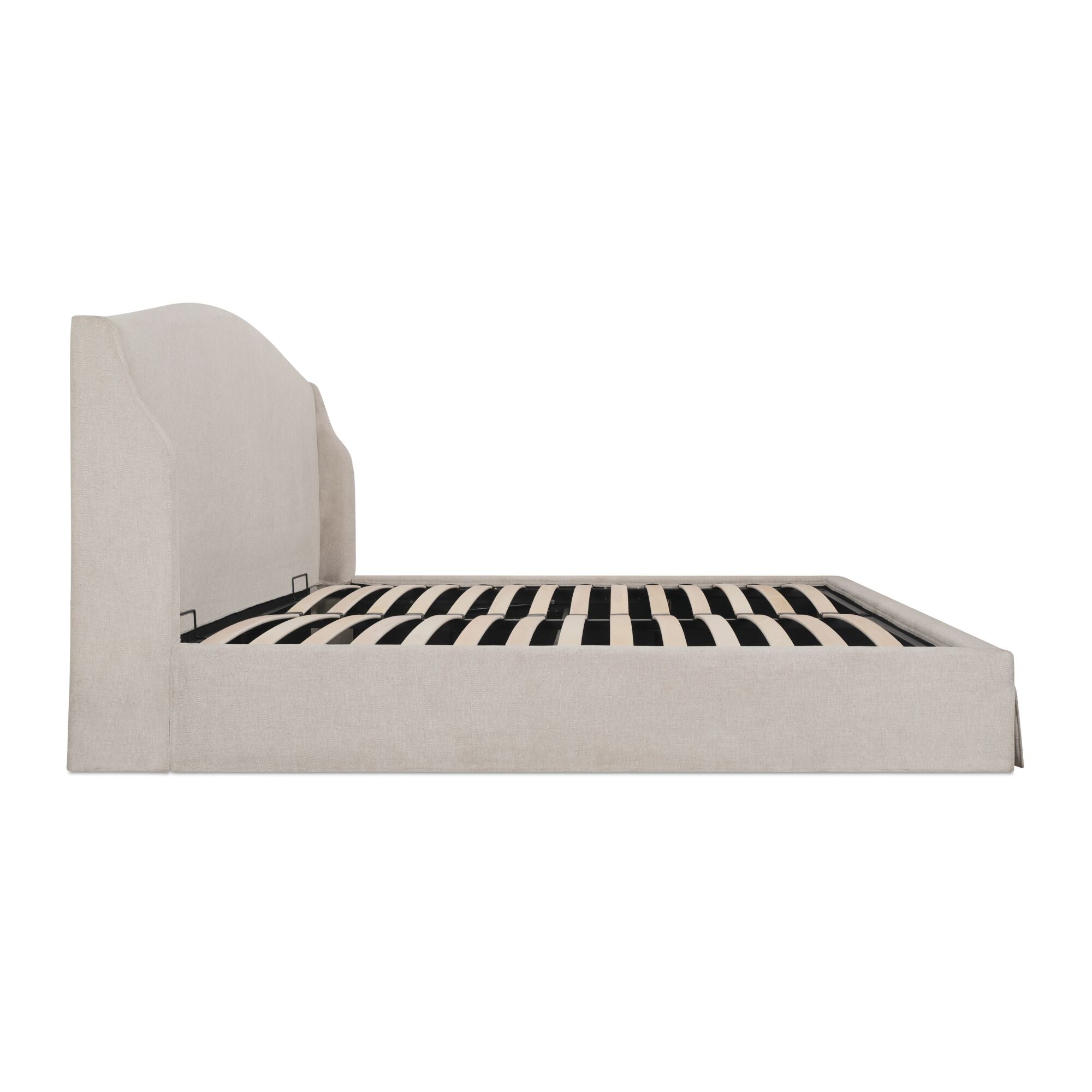 Weston Queen Storage Bed Cream