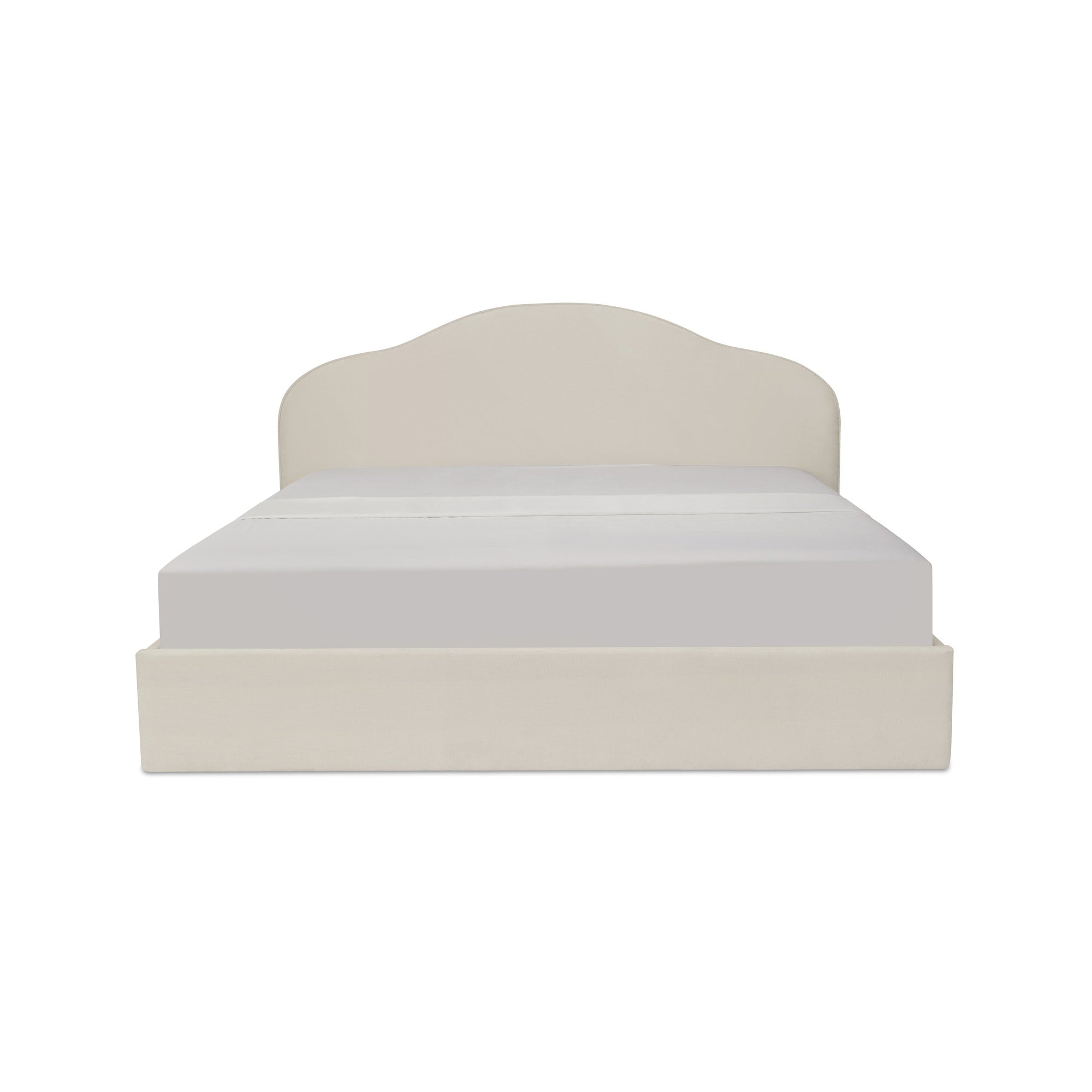 Maggie Queen Storage Bed Taupe