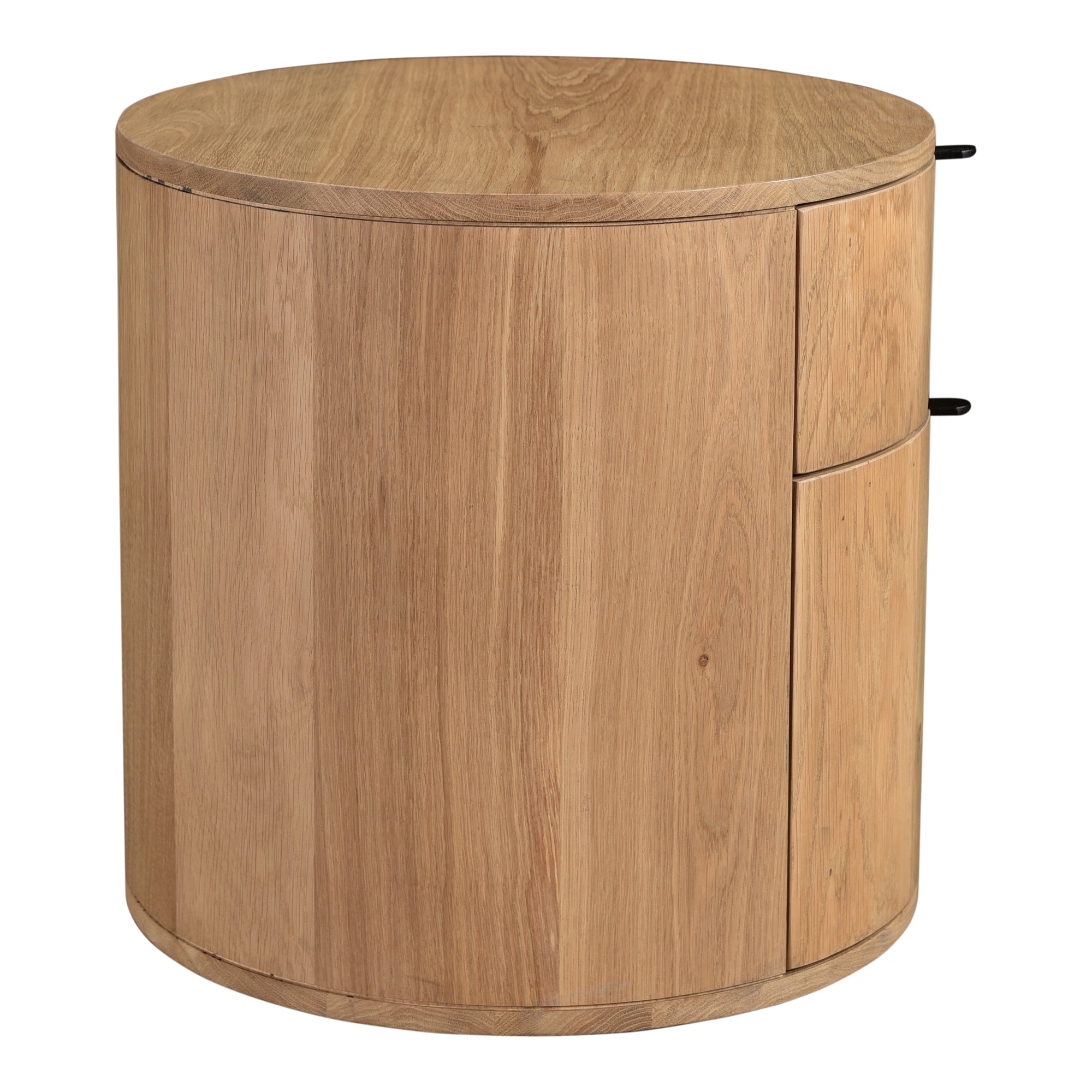 Theo Two Drawer Nightstand Brown