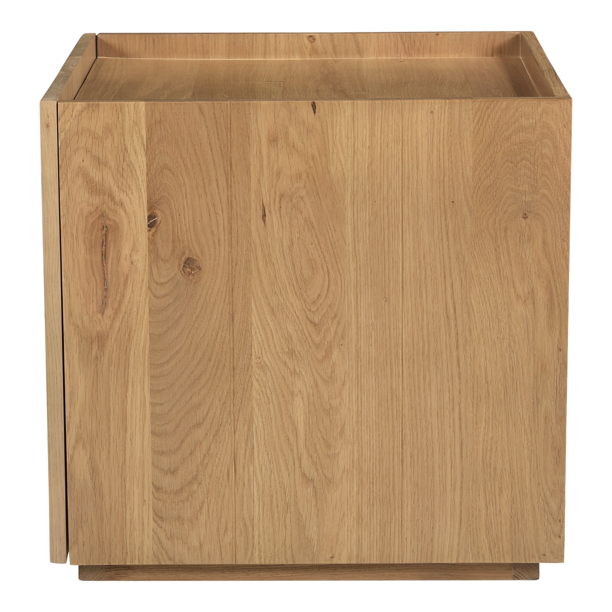 Plank Nightstand Natural - Moes Home