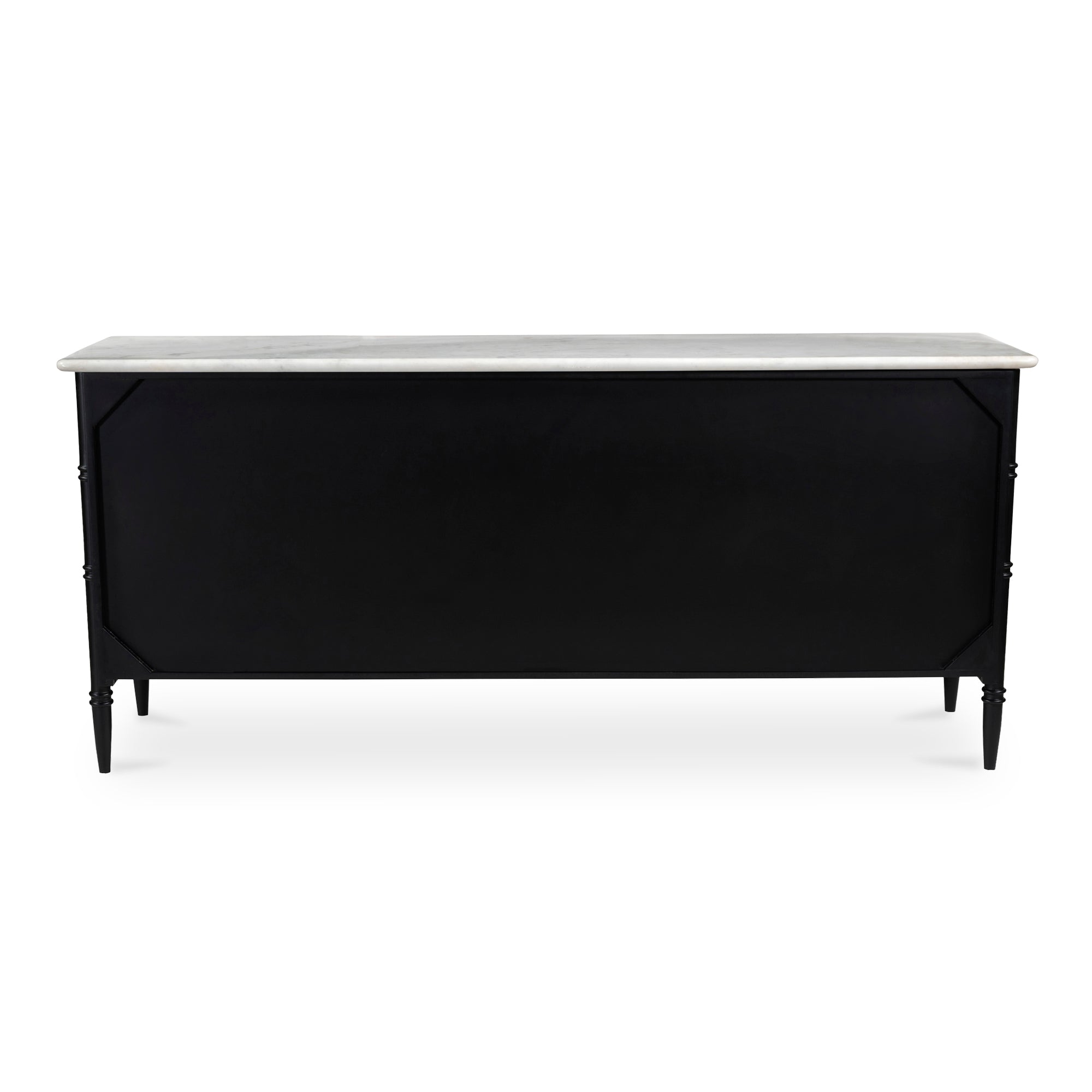 Eleanor 6 Drawer Dresser Black - Moes Home