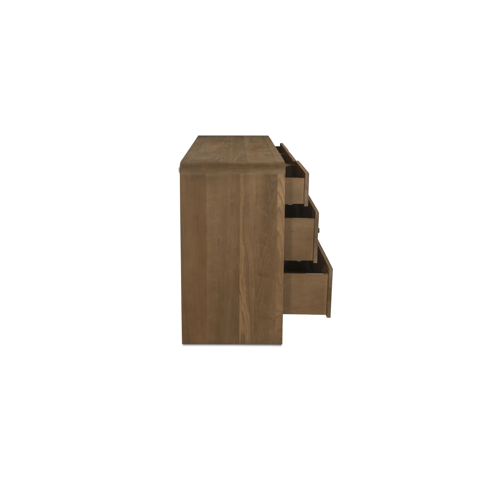 Riley 7 Drawer Dresser Oak - Moes Home