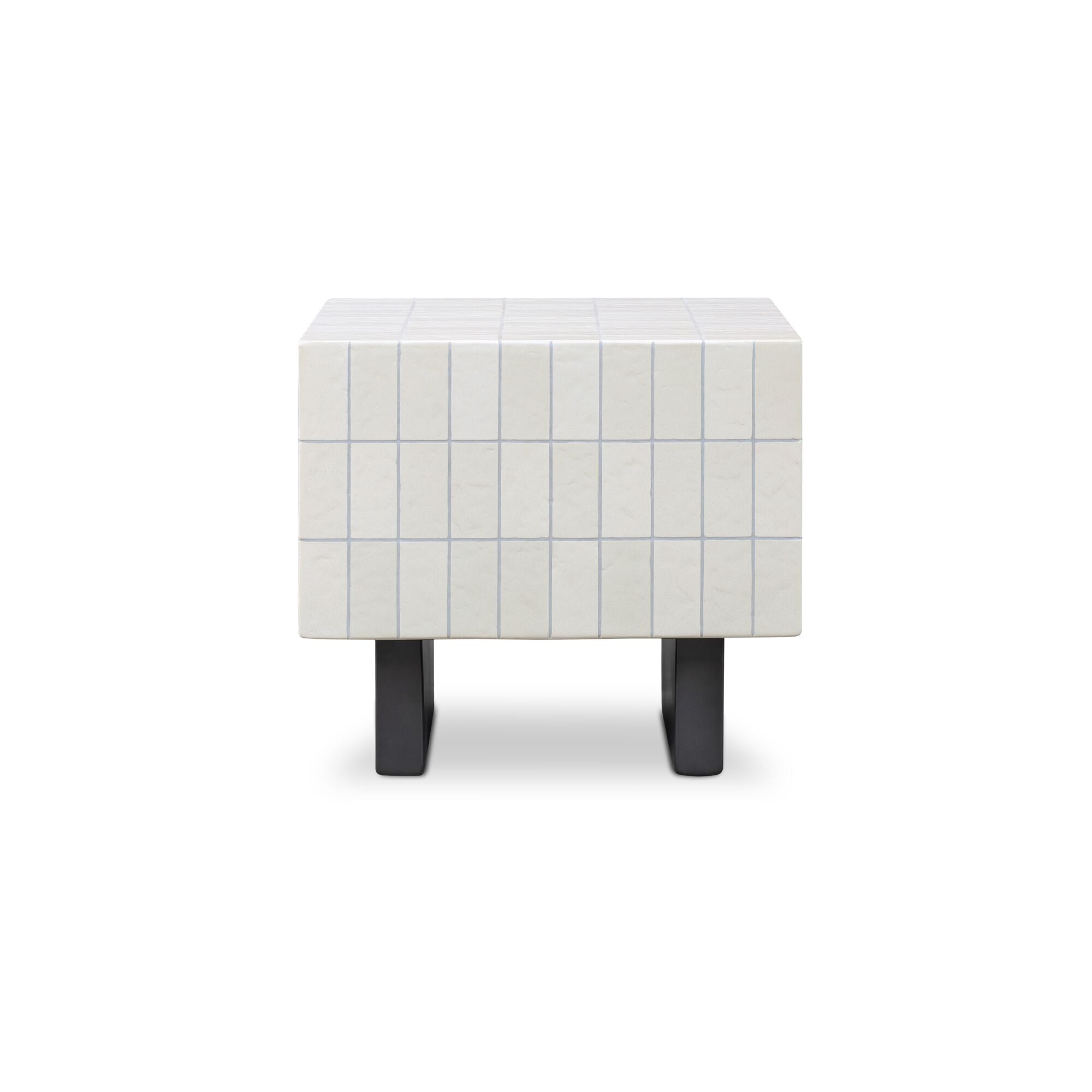 Farren Outdoor Side Table Brown