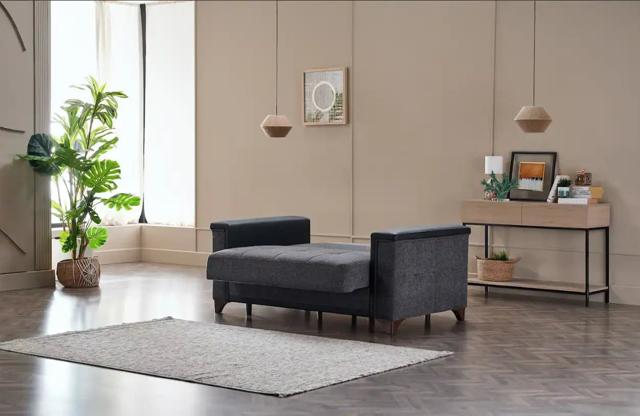 Charlotte Sleeper Sofa Bed – 93" Wide with Storage & Zero Wall Mechanism | Modern Convertible Sofa - Best Buy Furniture