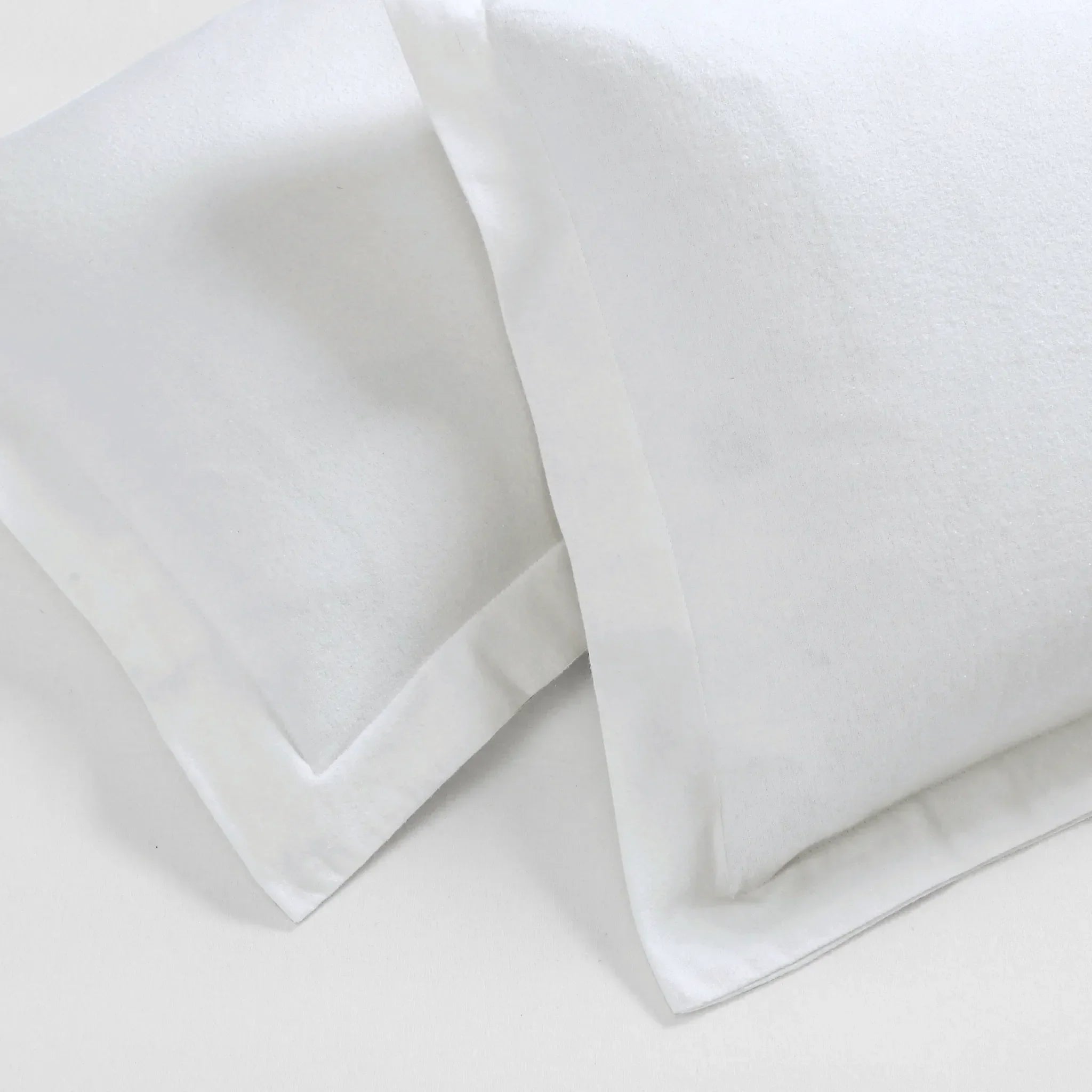 Flannel Cotton Modern Solid Fuzzy Duvet Cover Set With Pillow Shams - Duvet Cover Set by Superior Brand