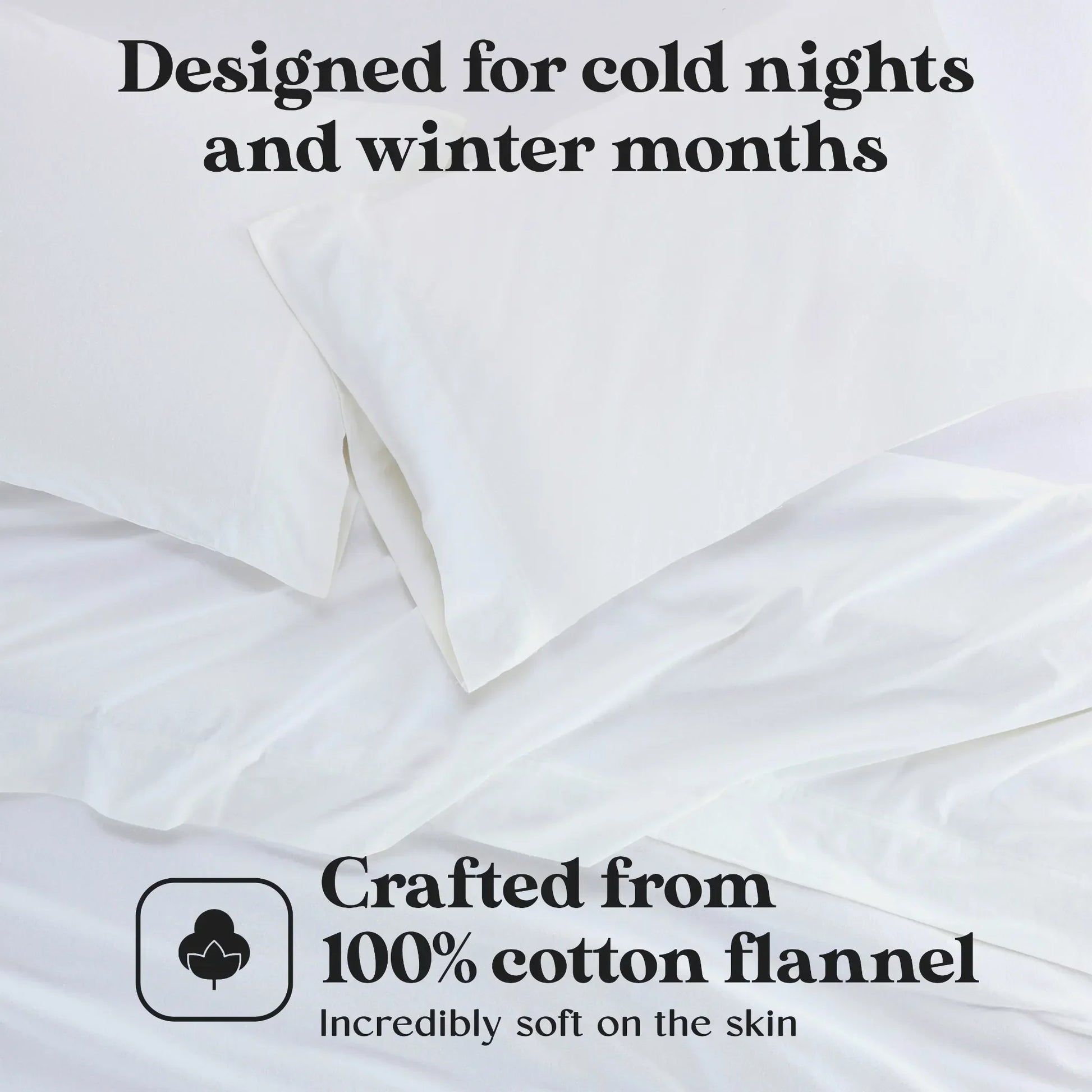 Solid Flannel Cotton Soft Fuzzy Pillowcases, Set of 2 - Pillowcases by Superior Brand