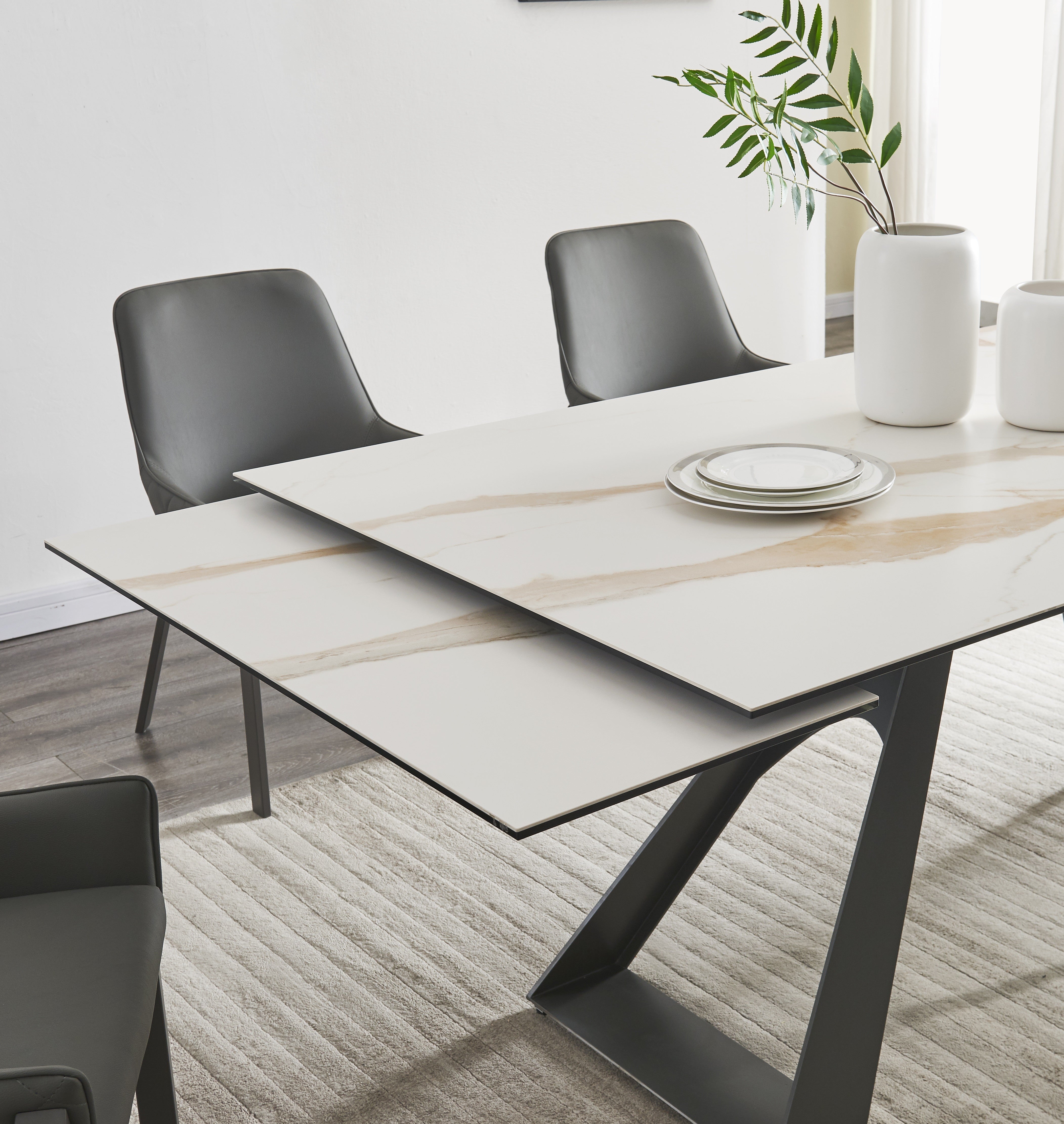 Swan Extensions Dining Table J&M