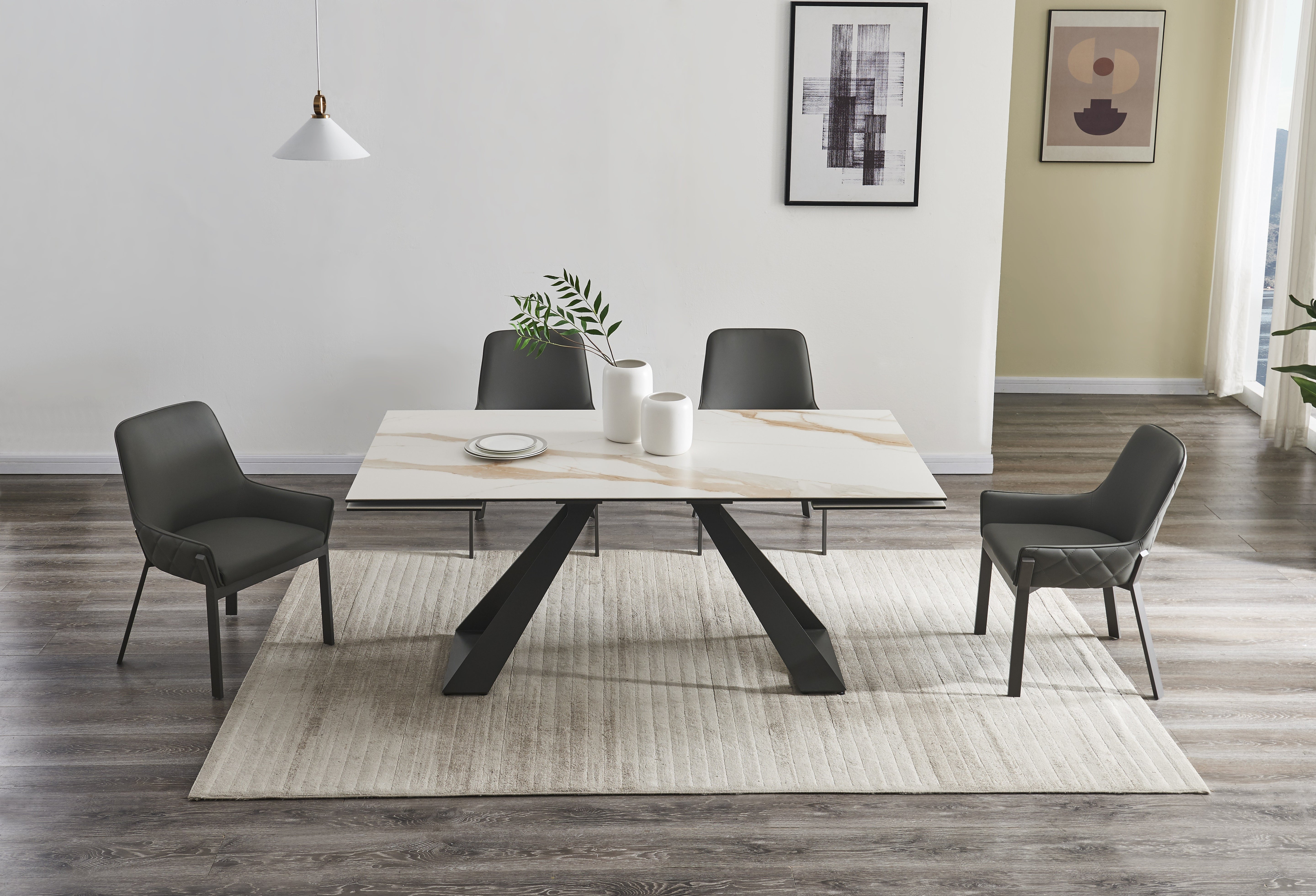 Swan Extensions Dining Table J&M