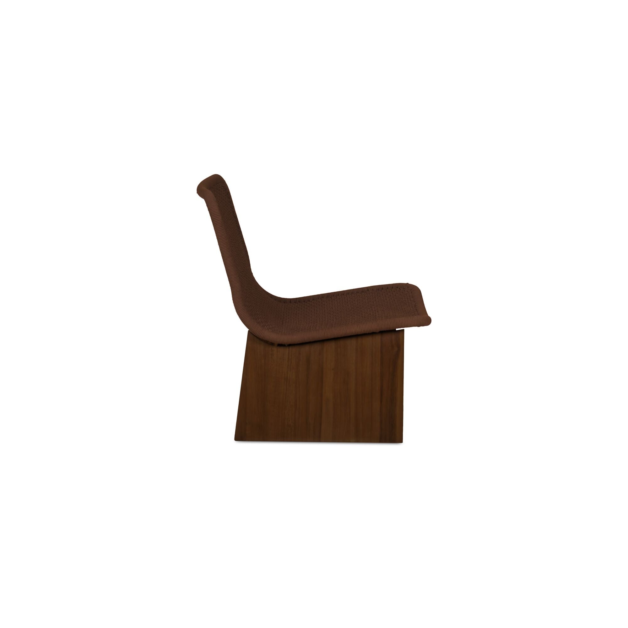 Savanna Outdoor Accent Chair Brown - Moes Home