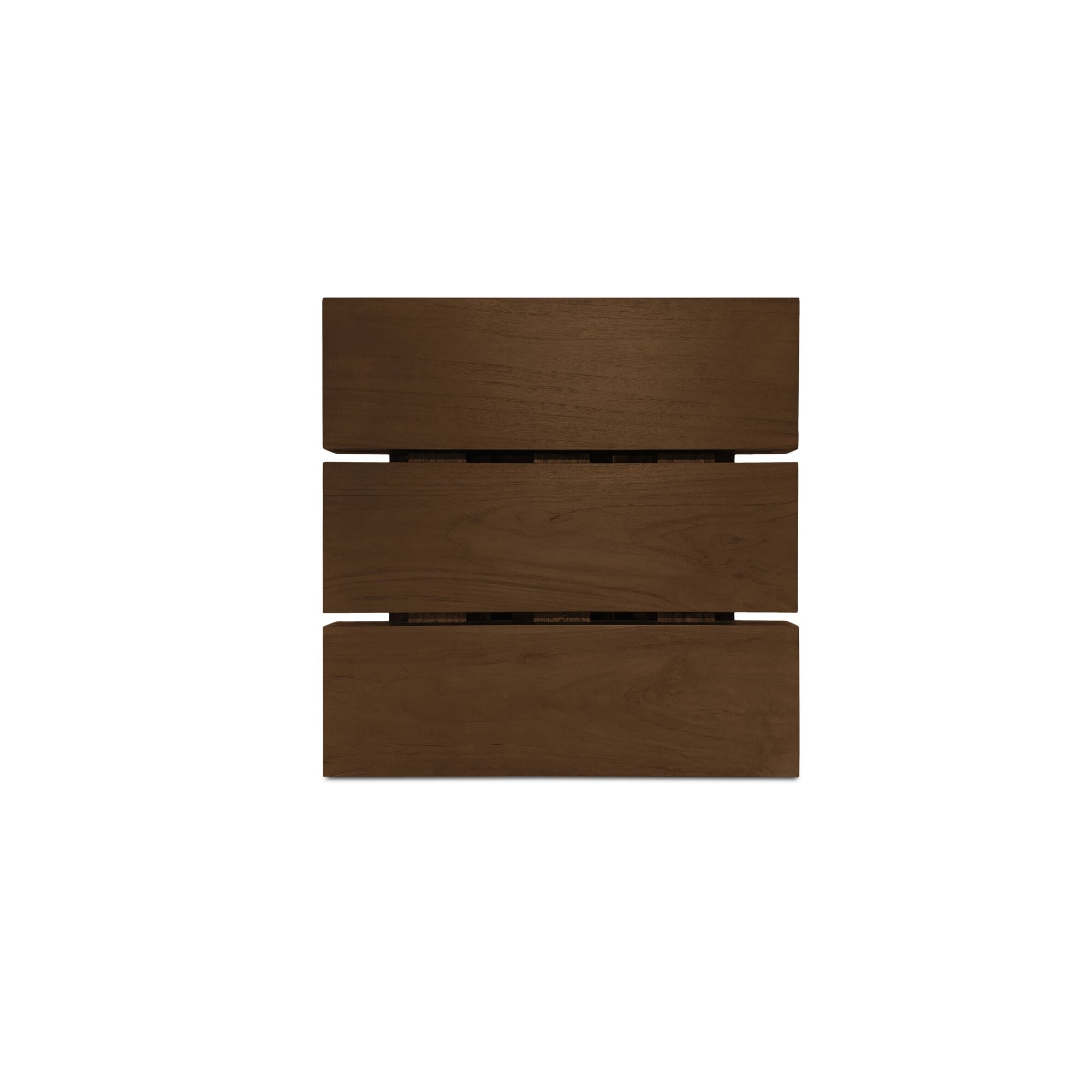 Denby Outdoor Side Table Brown - Moes Home