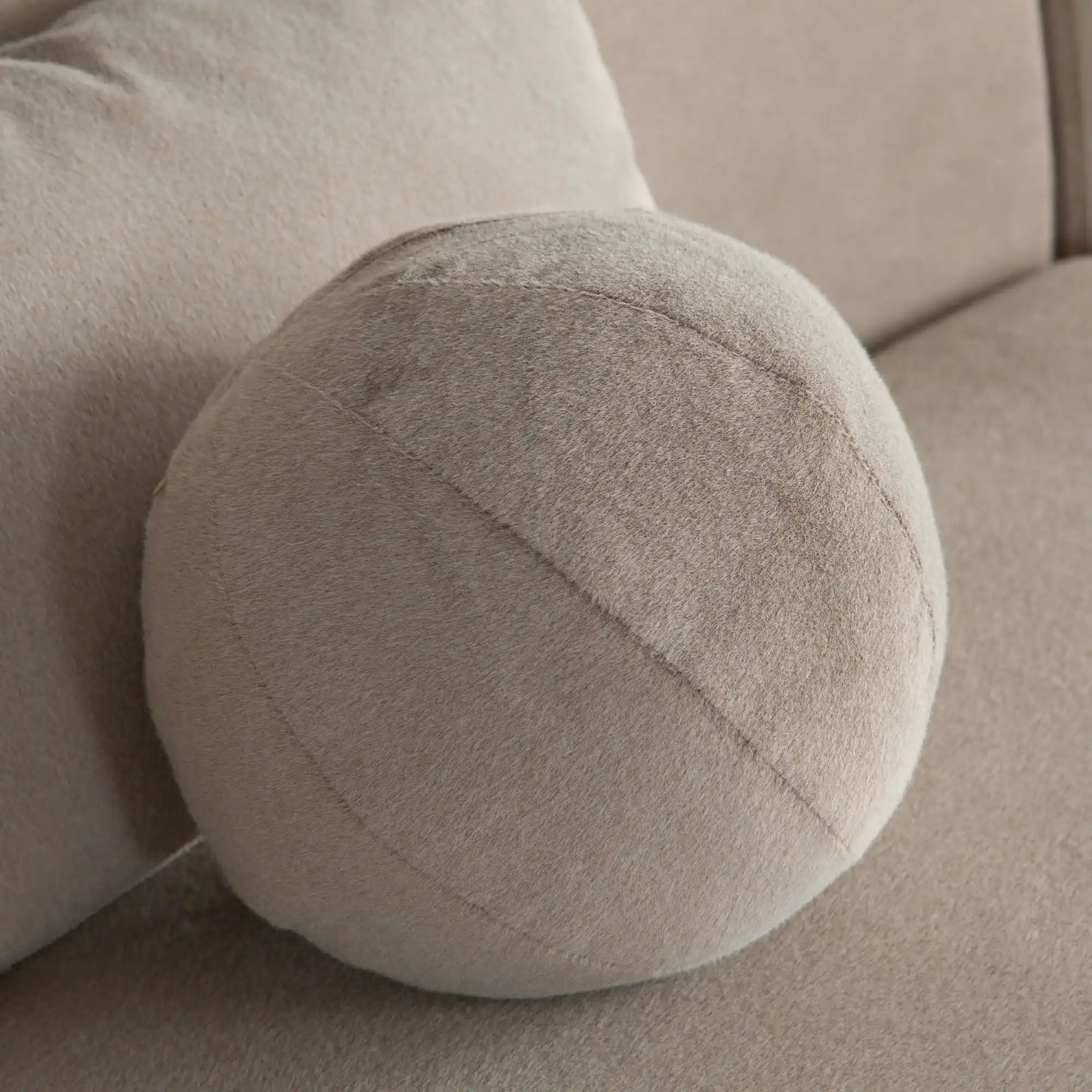 Lena 2 Piece Fawn Alpaca Fabric Sofa - Best Buy Furniture