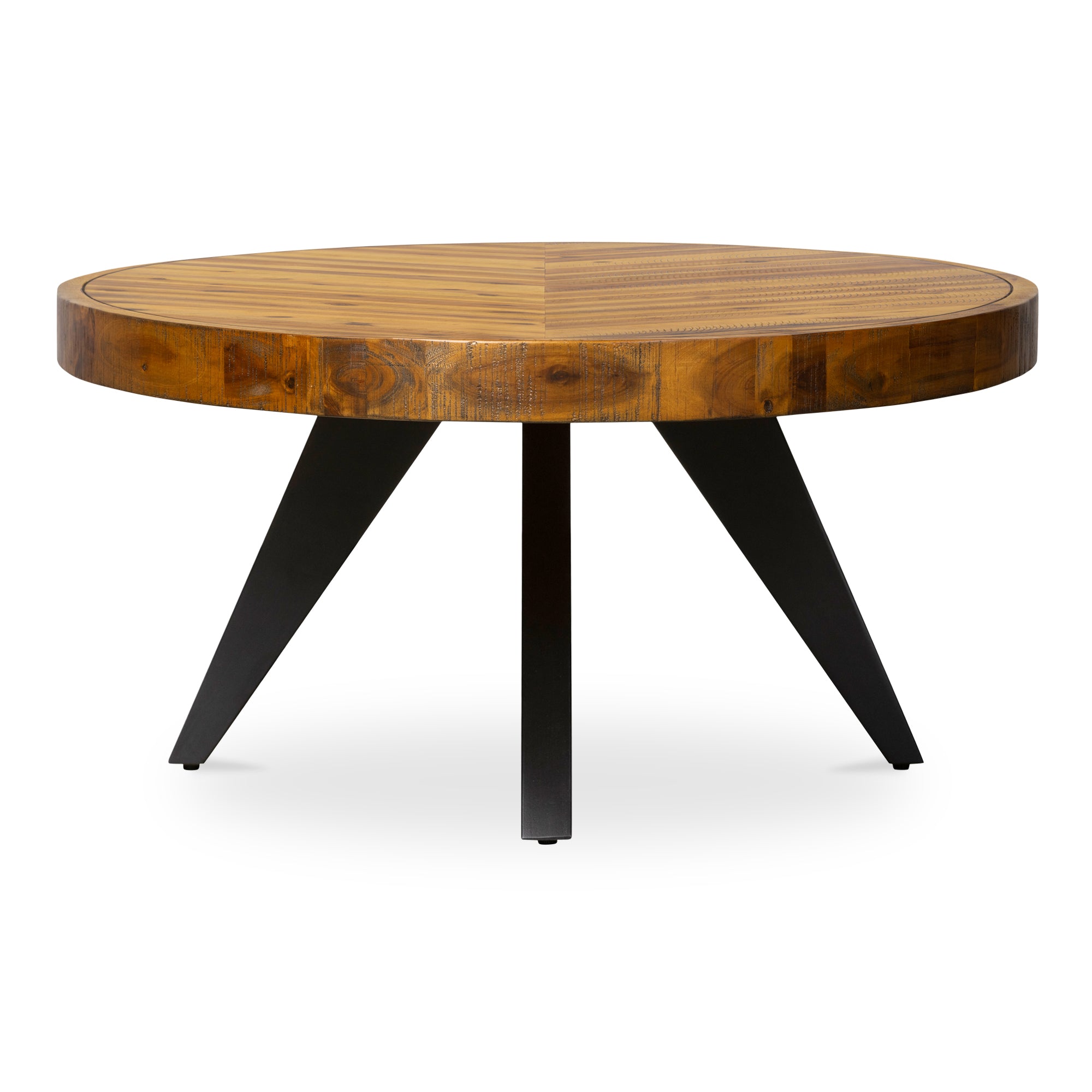 Parq Oval Coffee Table Amber - Moes Home