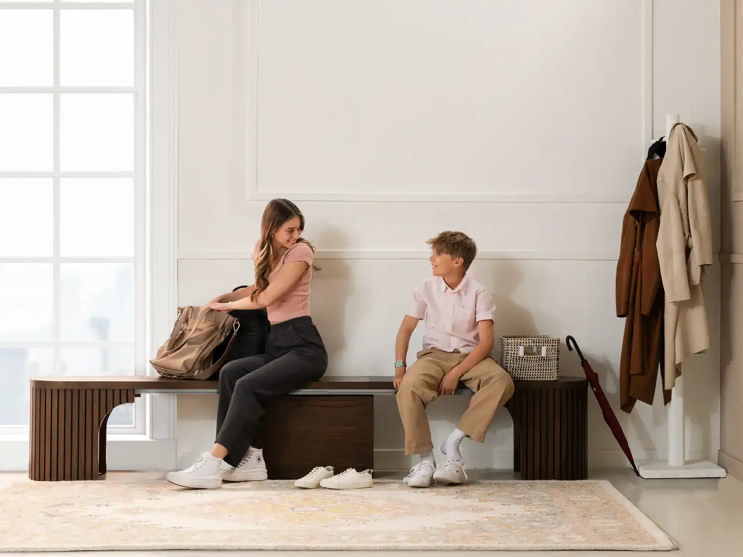 Transformer Round Bench - Best Buy Furniture