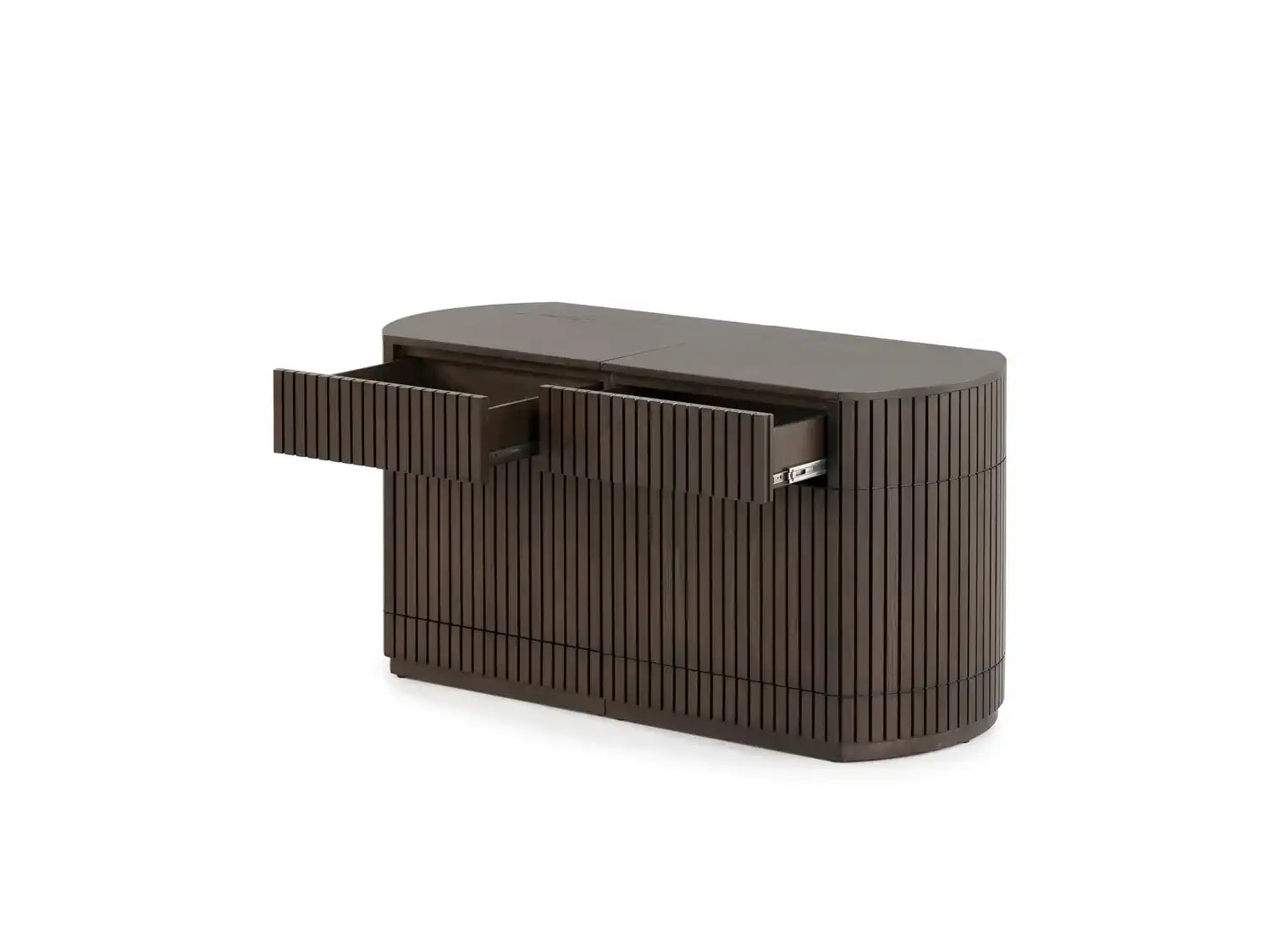 Transformer Round Sideboard - Panel Storage - Best Buy Furniture
