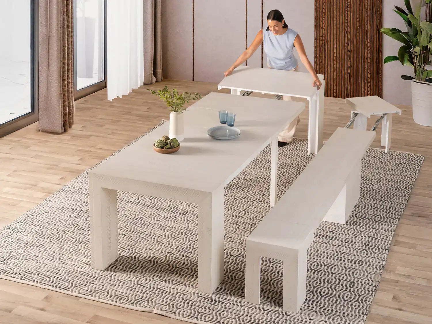 Transformer Extendable Dining Table - Best Buy Furniture