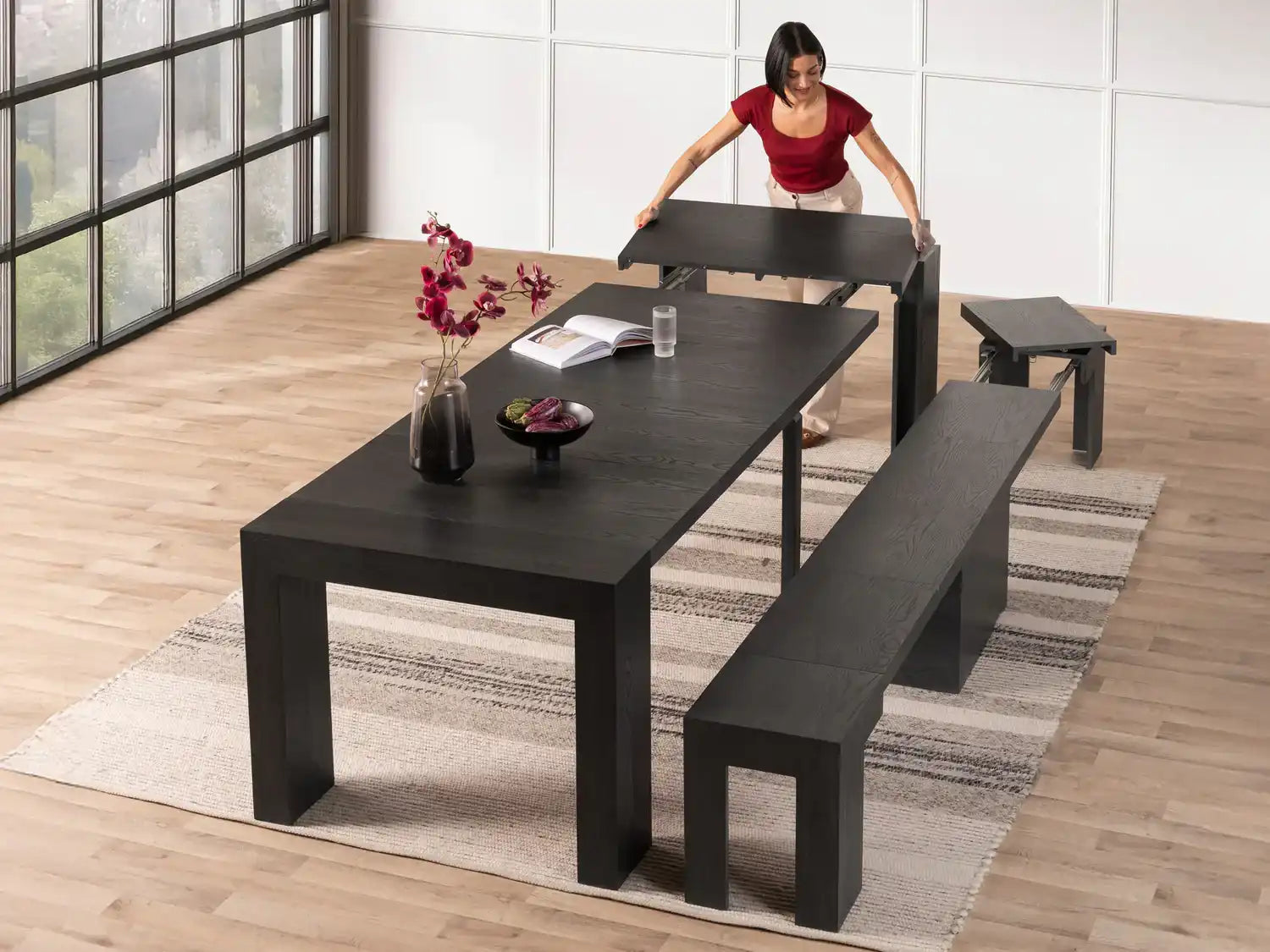 Transformer Extendable Dining Table - Best Buy Furniture