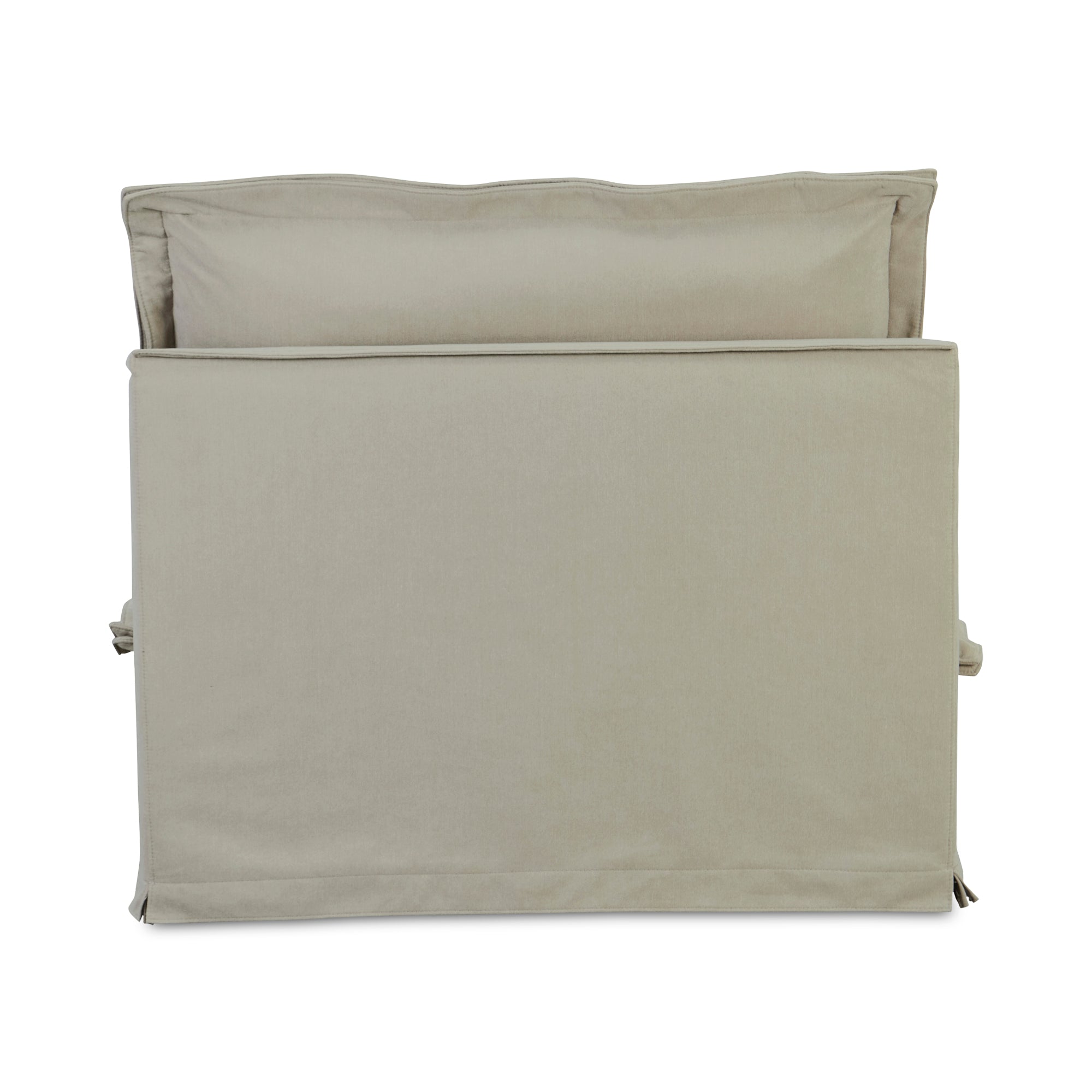Olivia Slipper Chair Sand - Moes Home