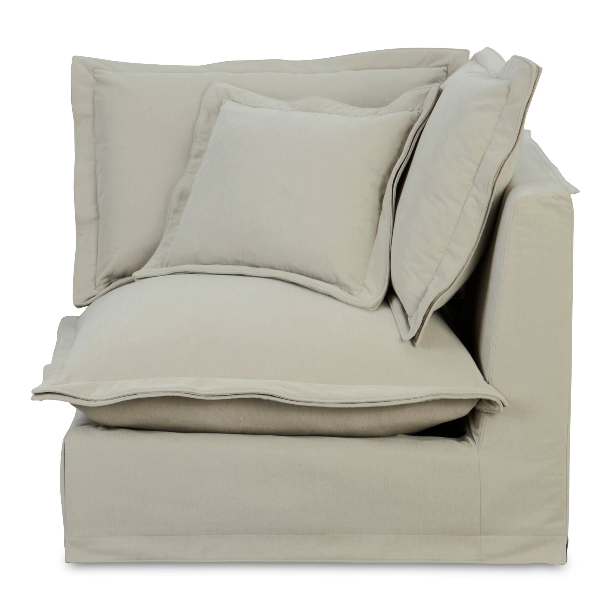 Olivia Corner Chair White