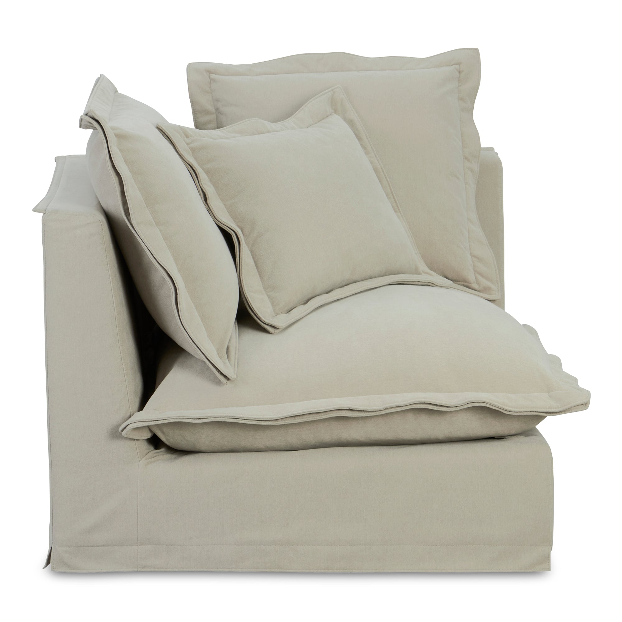 Olivia Corner Chair White