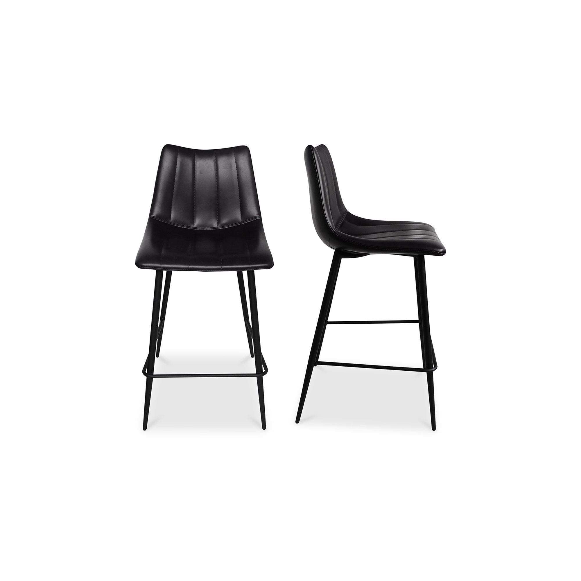 Alibi Counter Stool Beige-Set of Two