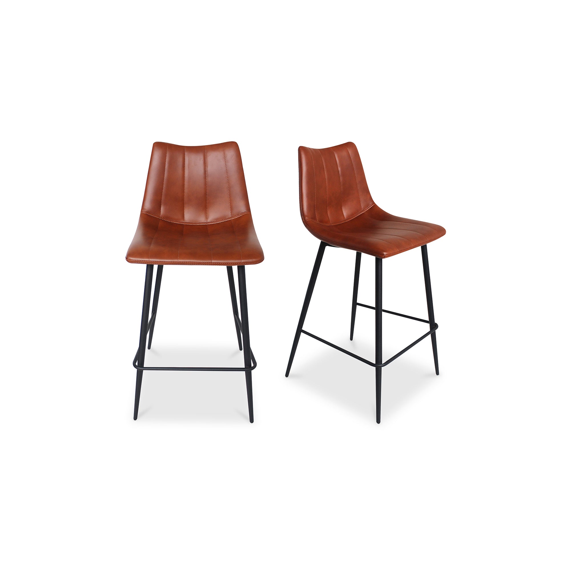 Alibi Counter Stool Beige-Set of Two