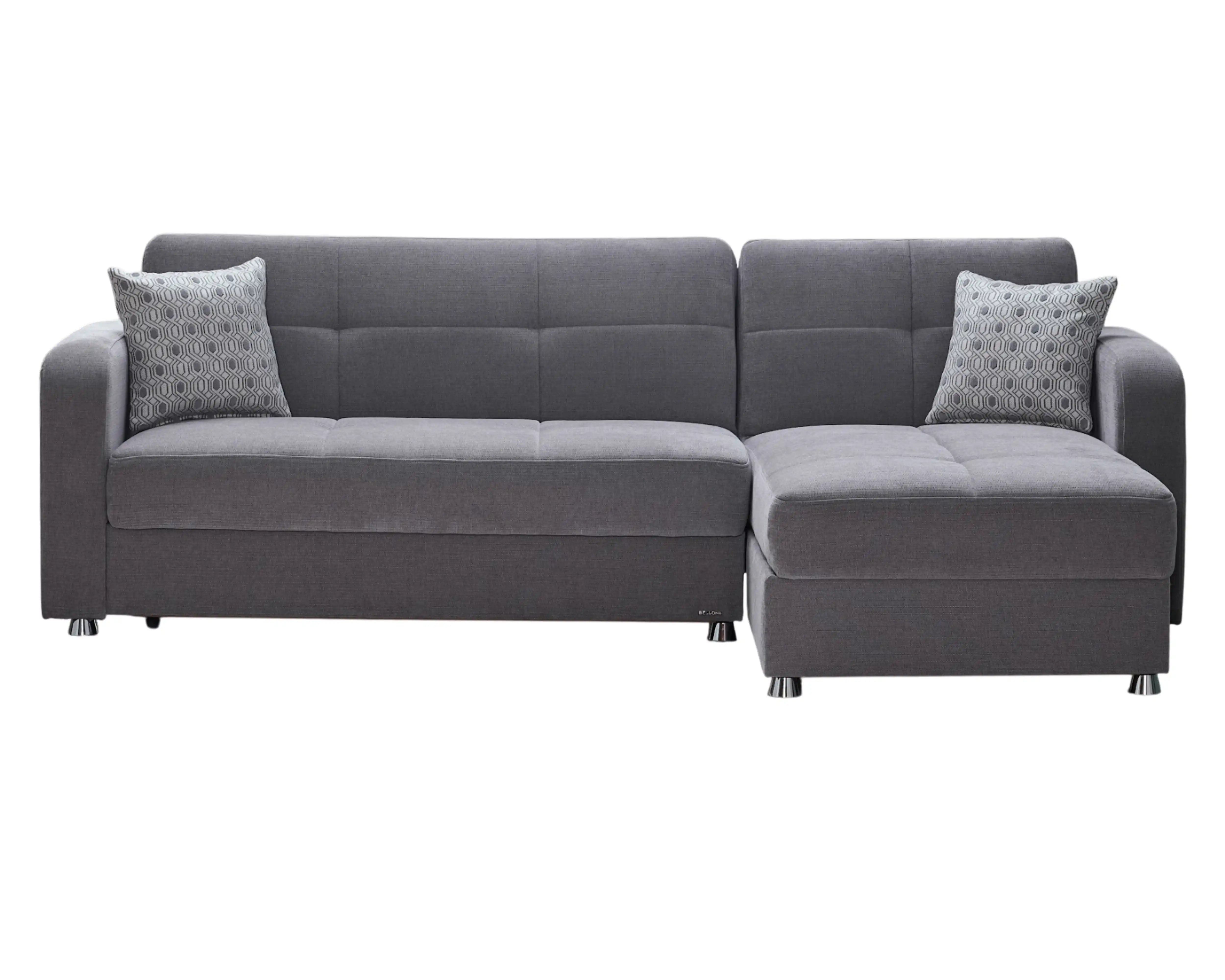 Vision 2-Piece L-Shaped Sleeper Sectional Sofa – 102” Wide, Reversible Chaise, Modern Comfort & Functionality - Best Buy Furniture