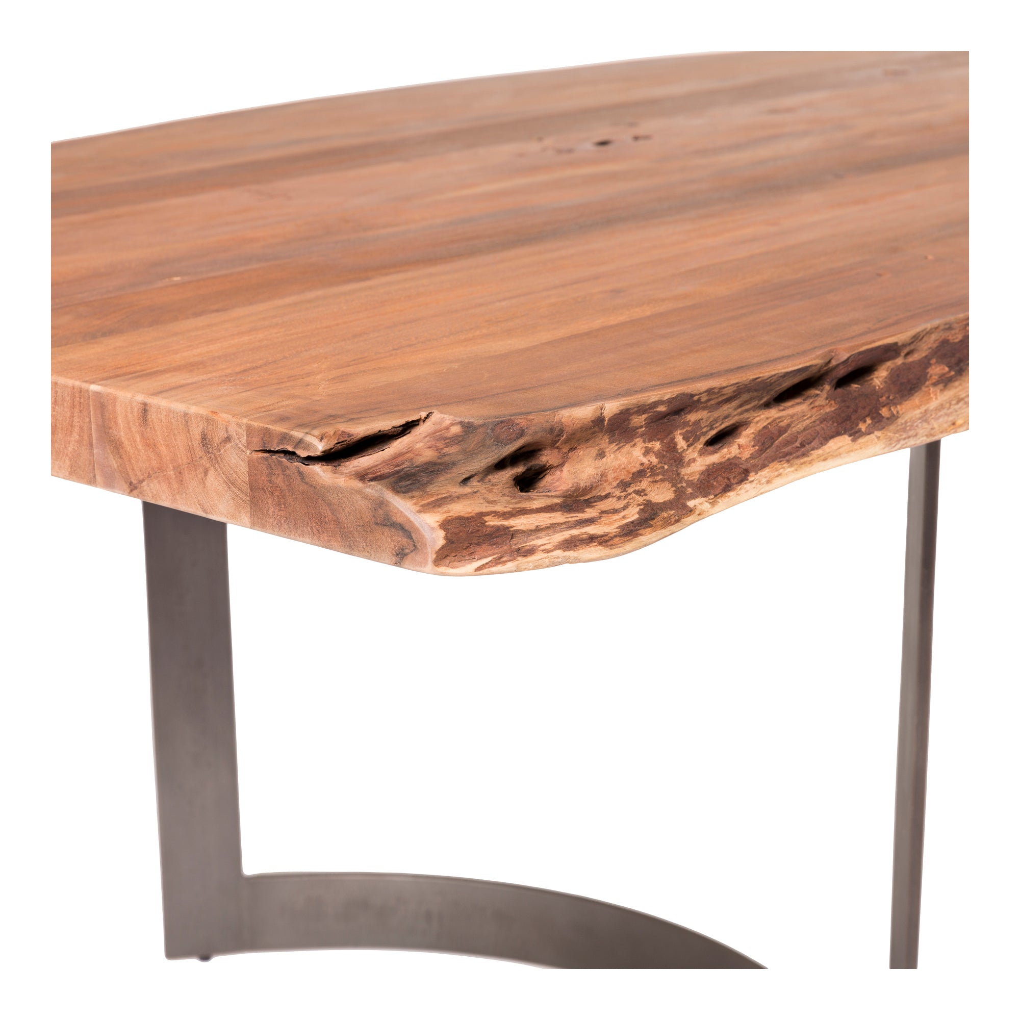 Bent Small Dining Table Brown - Moes Home
