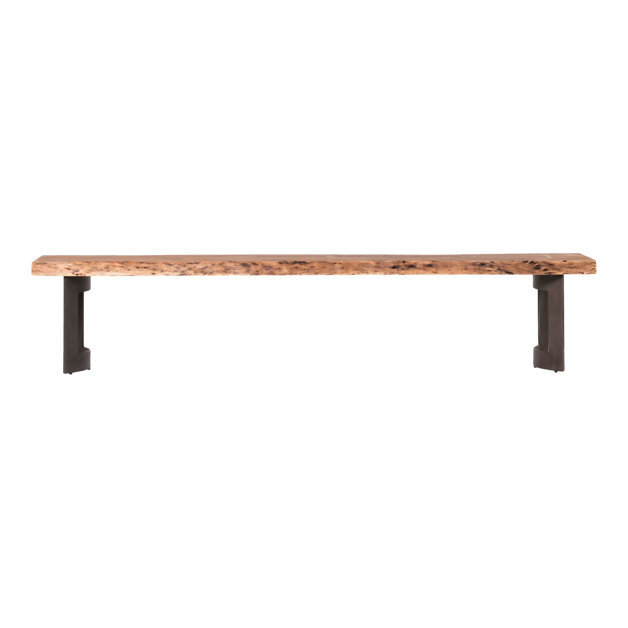Bent Bench Large Brown - Moes Home