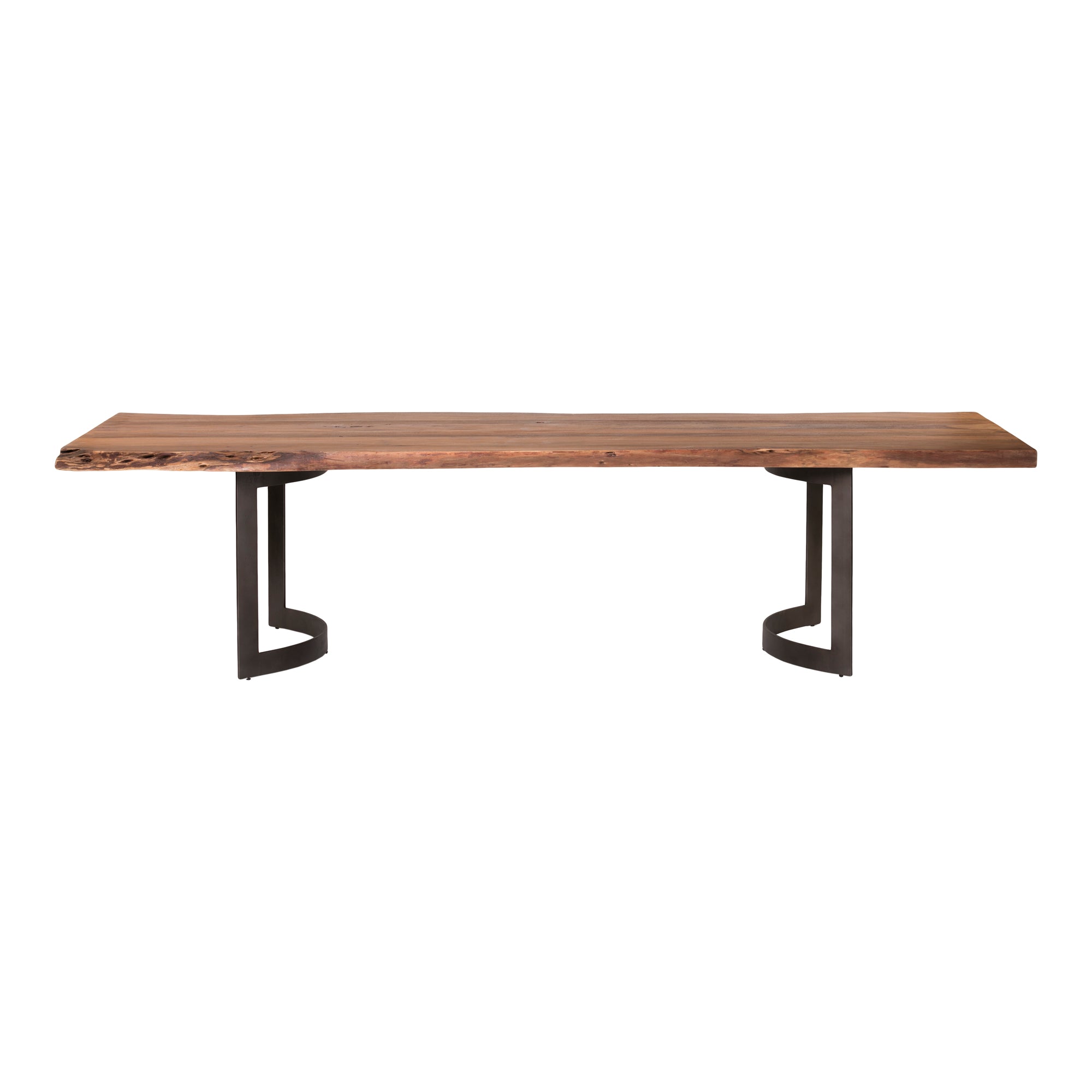 Bent Dining Table Extra Small Brown - Moes Home