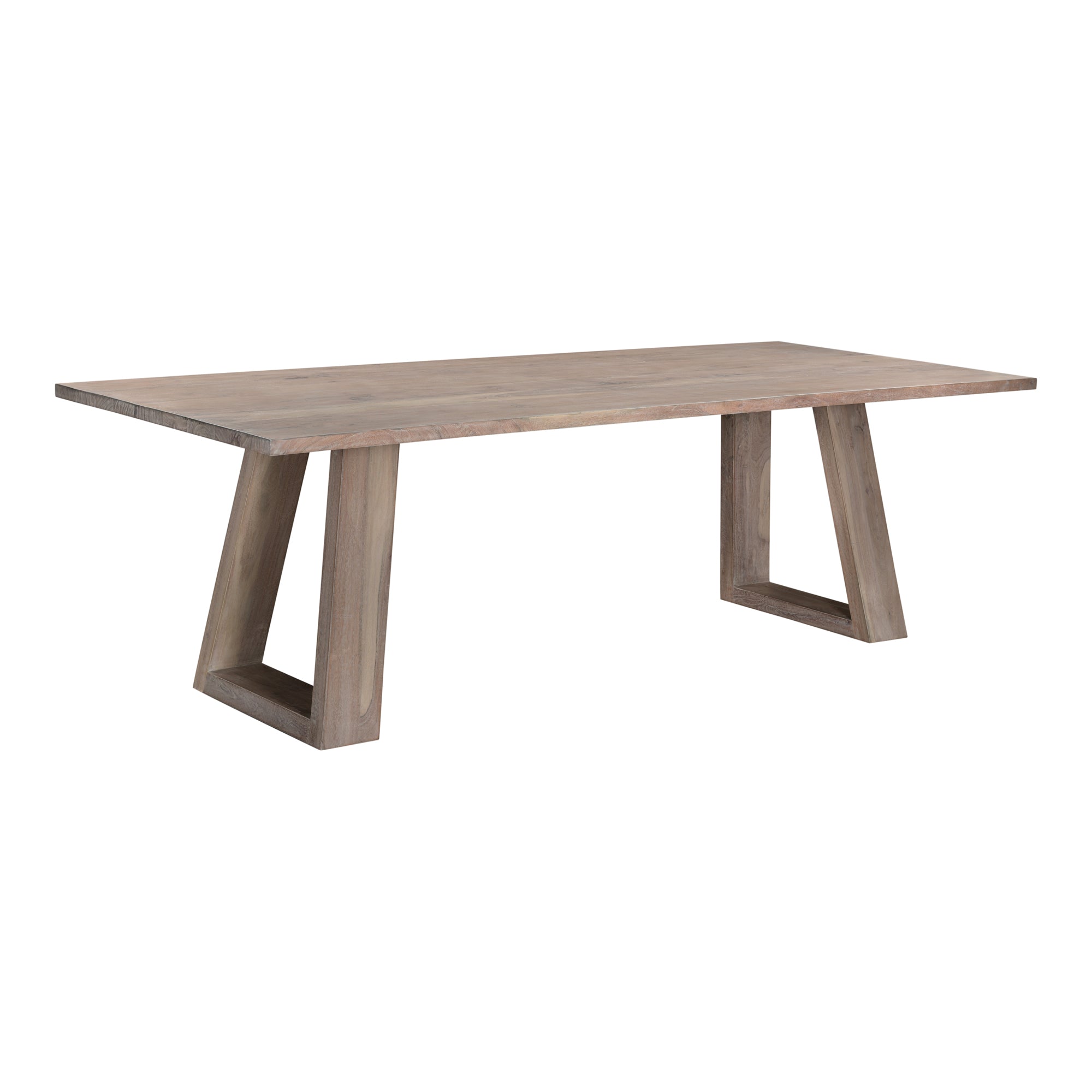 Tanya Dining Table Light Grey - Moes Home