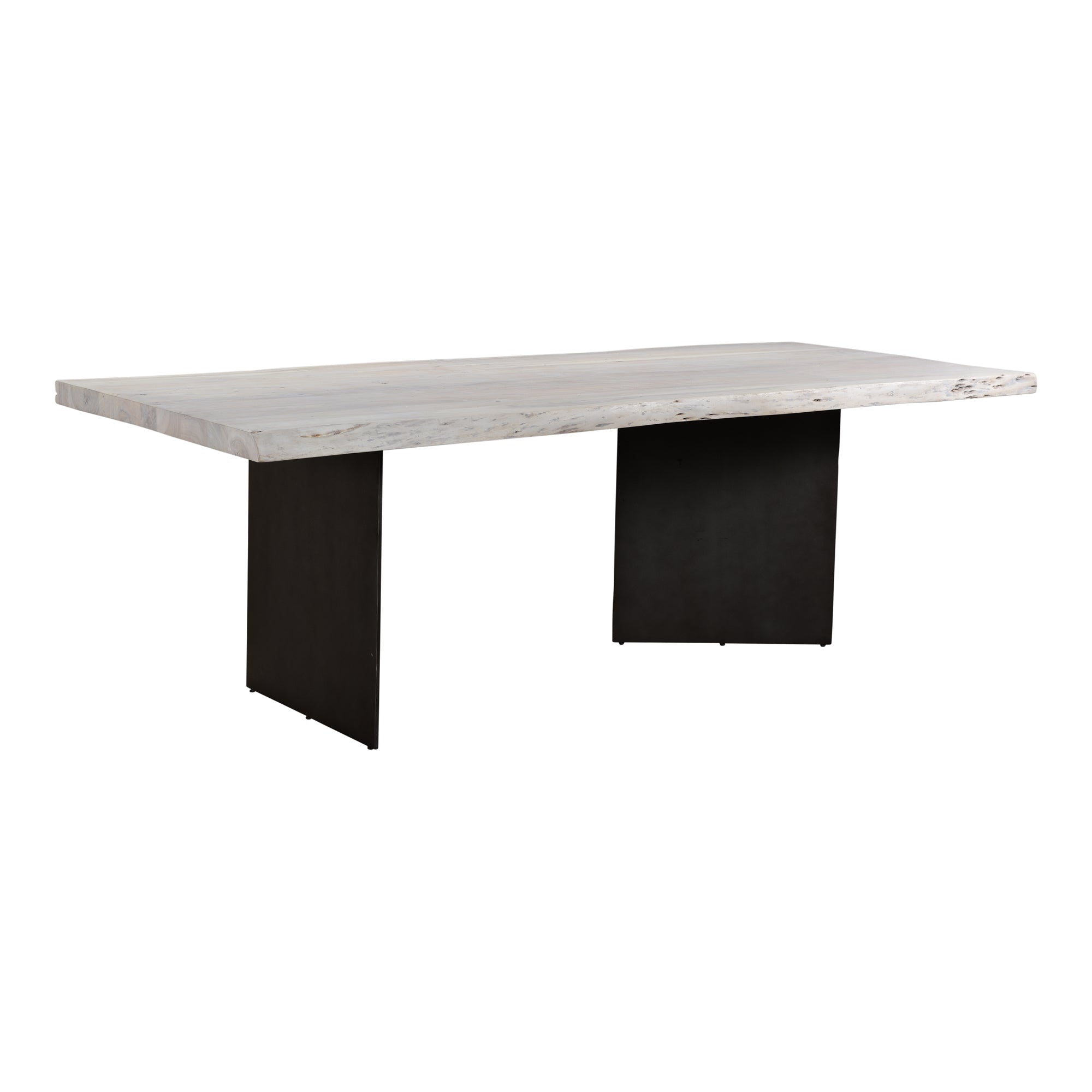 Evans Dining Table White - Moes Home