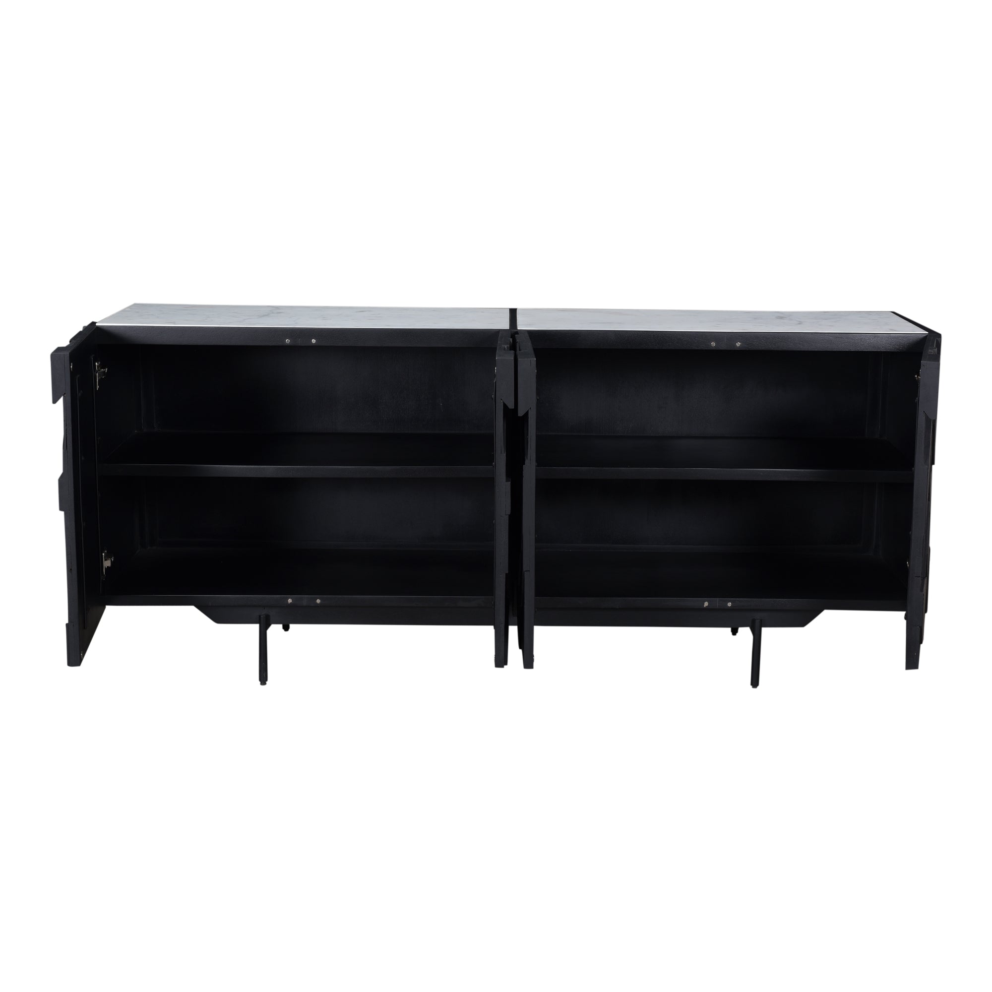 Kattan Sideboard Black - Moes Home