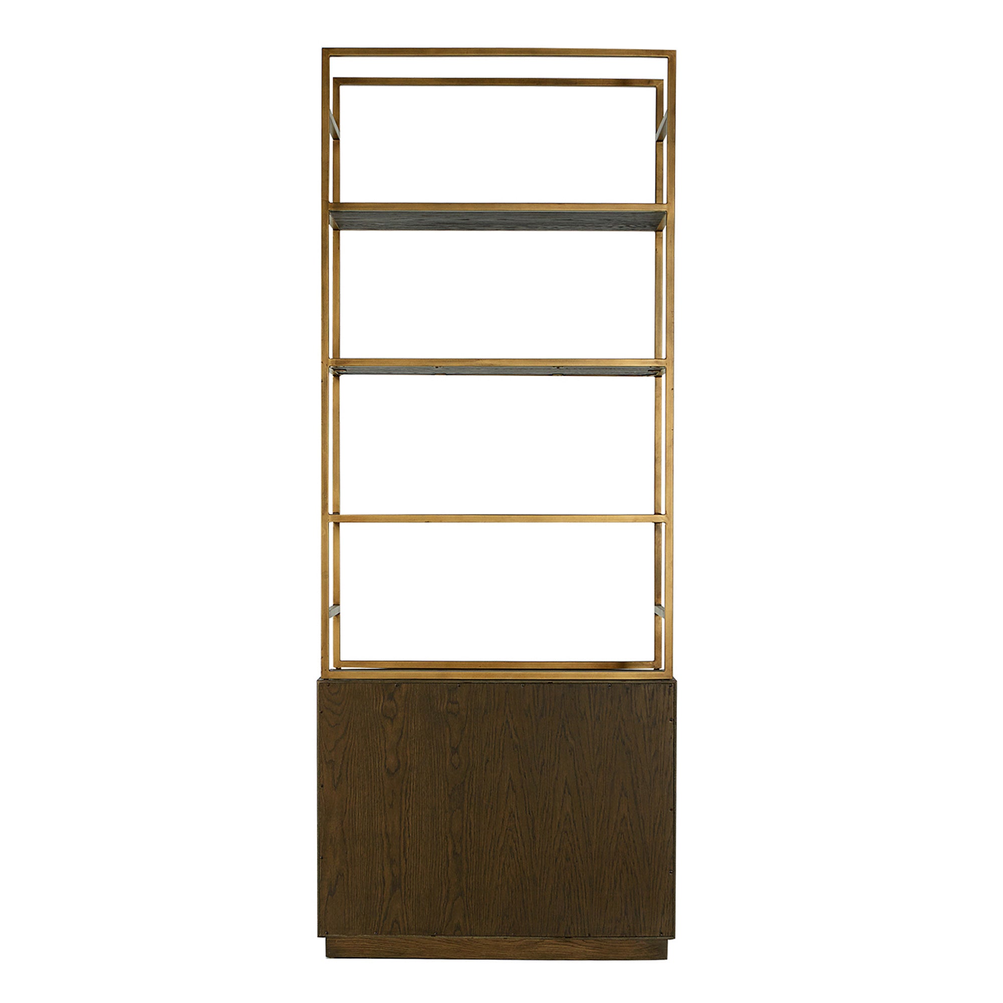 Elliot Bookshelf Brown - Moes Home