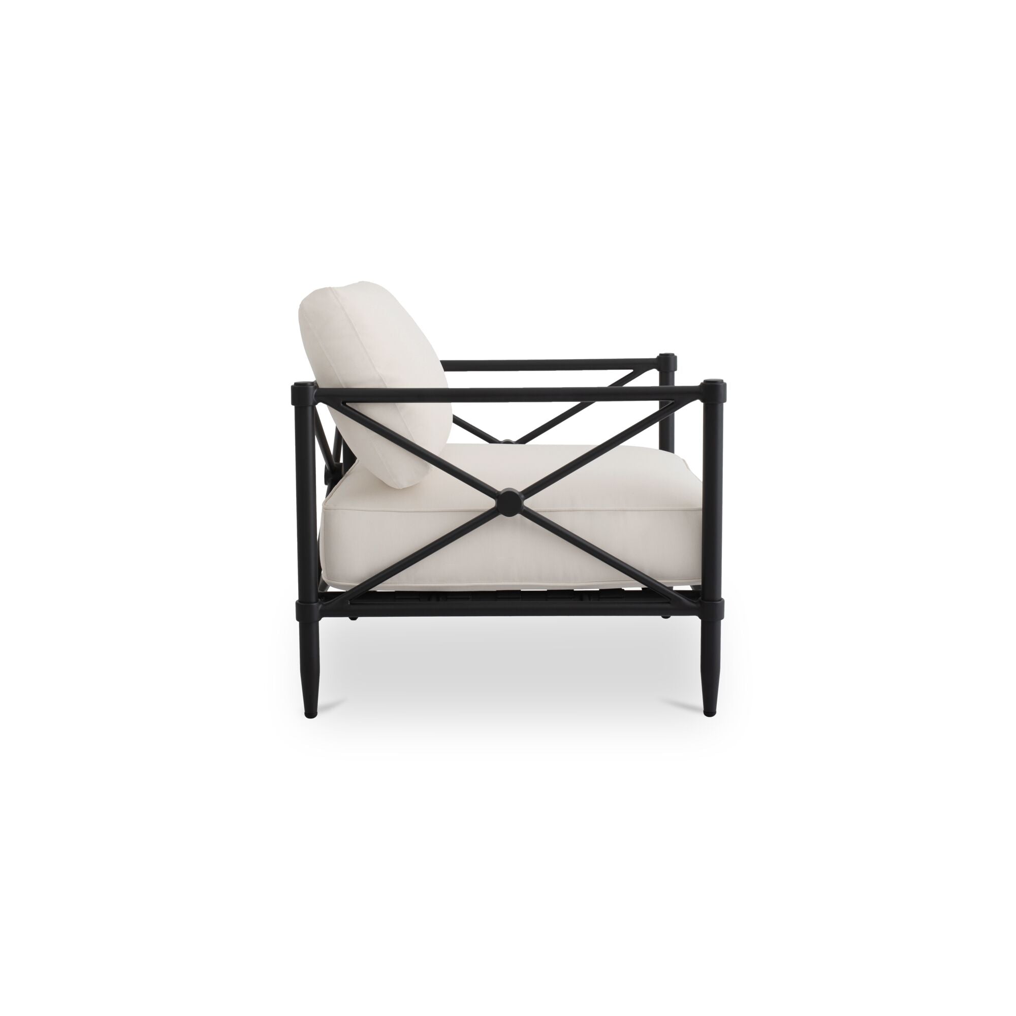 Willow Outdoor Accent Chair Light Brown