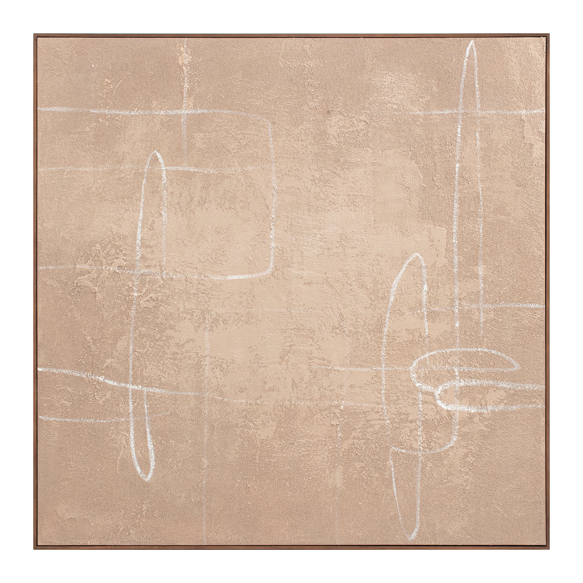 Notion Framed Painting Brown - Moes Home