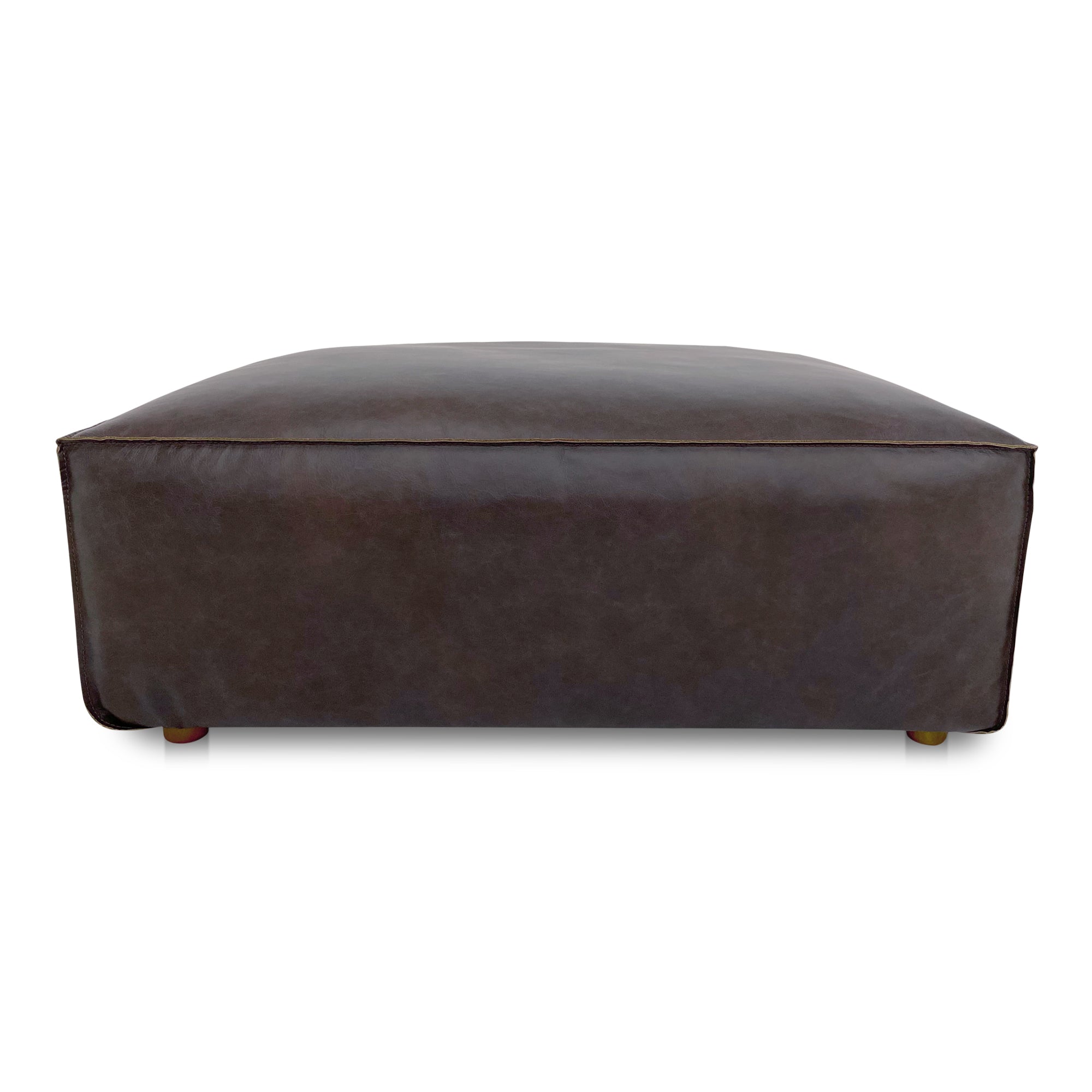 Form Ottoman Sonoran Tan Leather